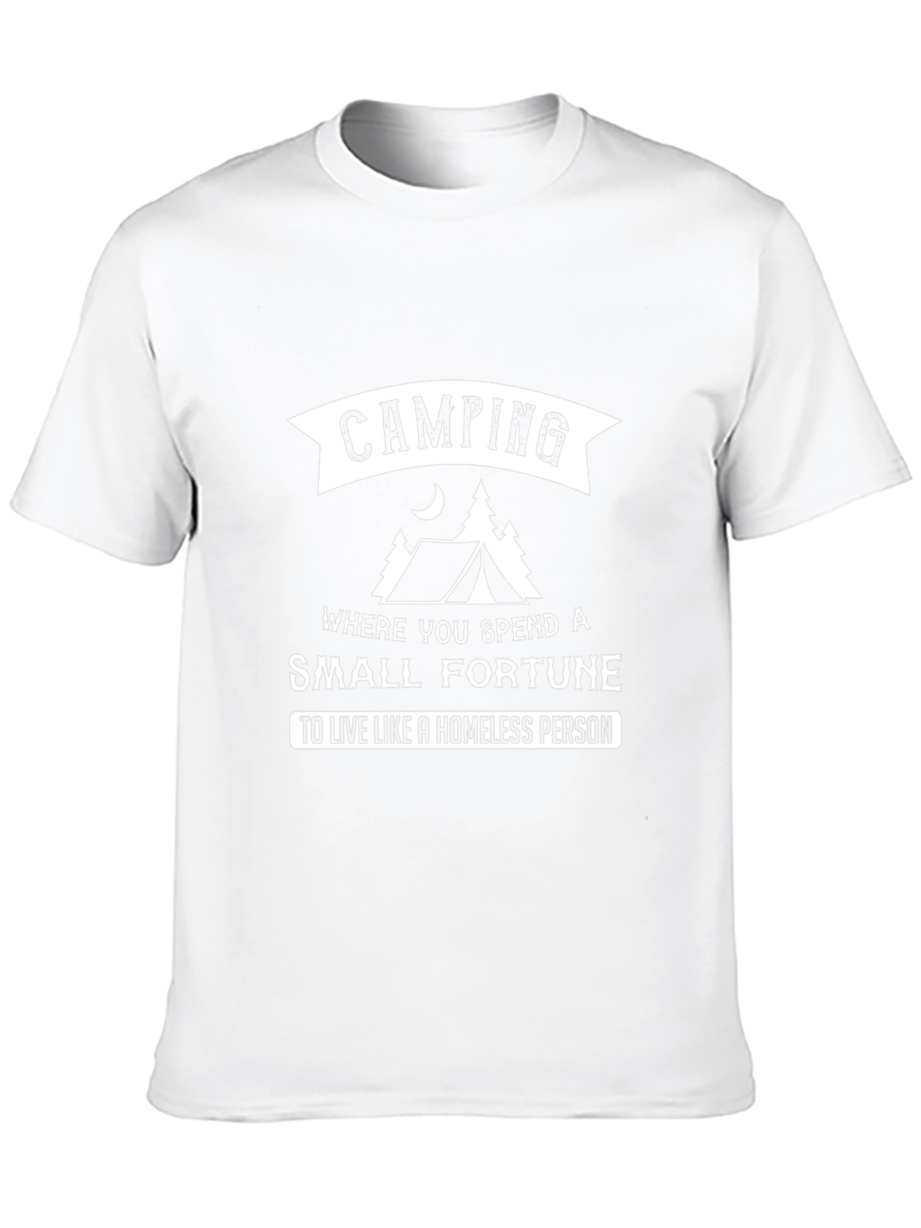 Camping Spend a Fortune T-Shirt