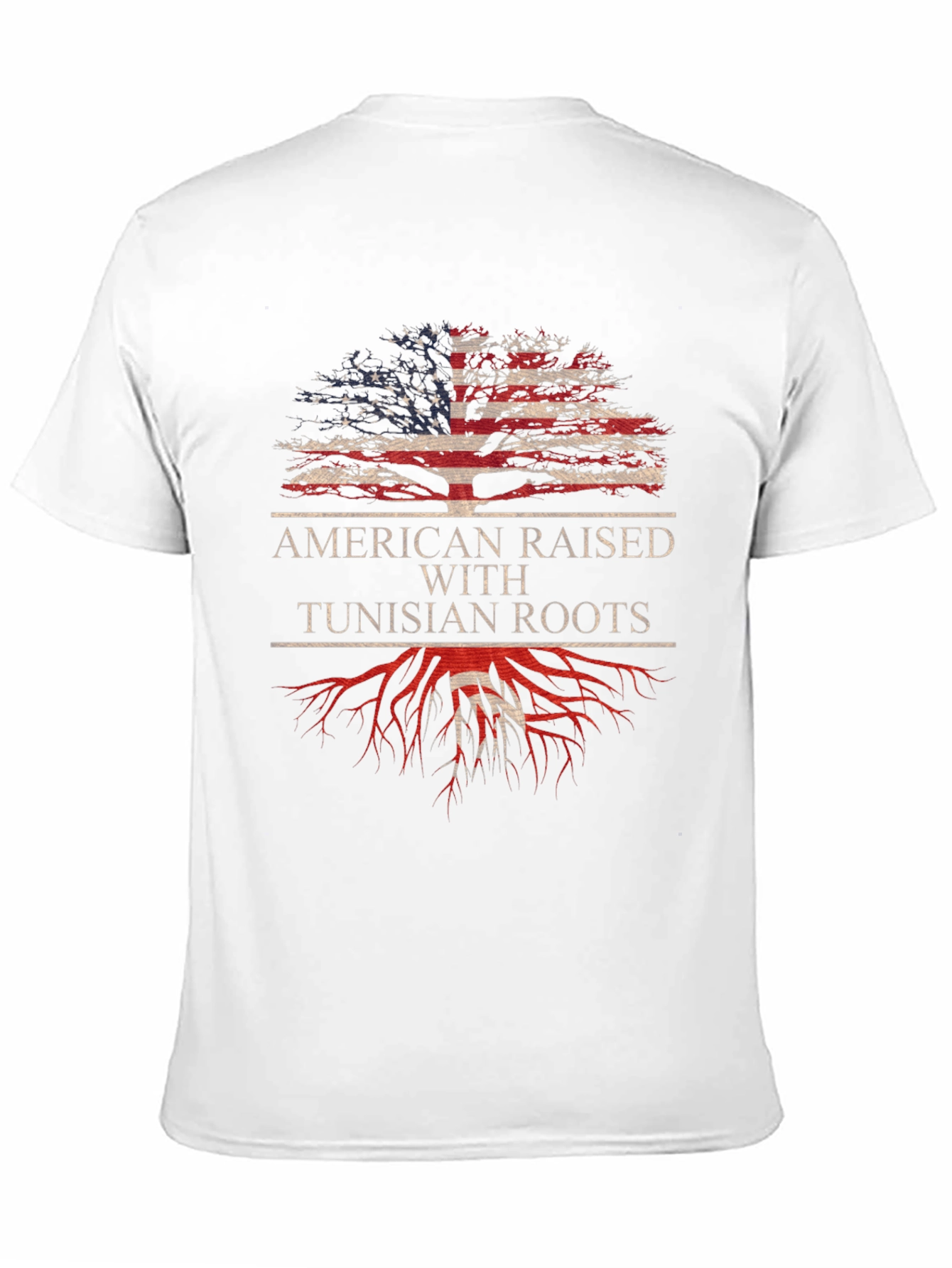 American Raised with Tunisian Roots T-Shirt