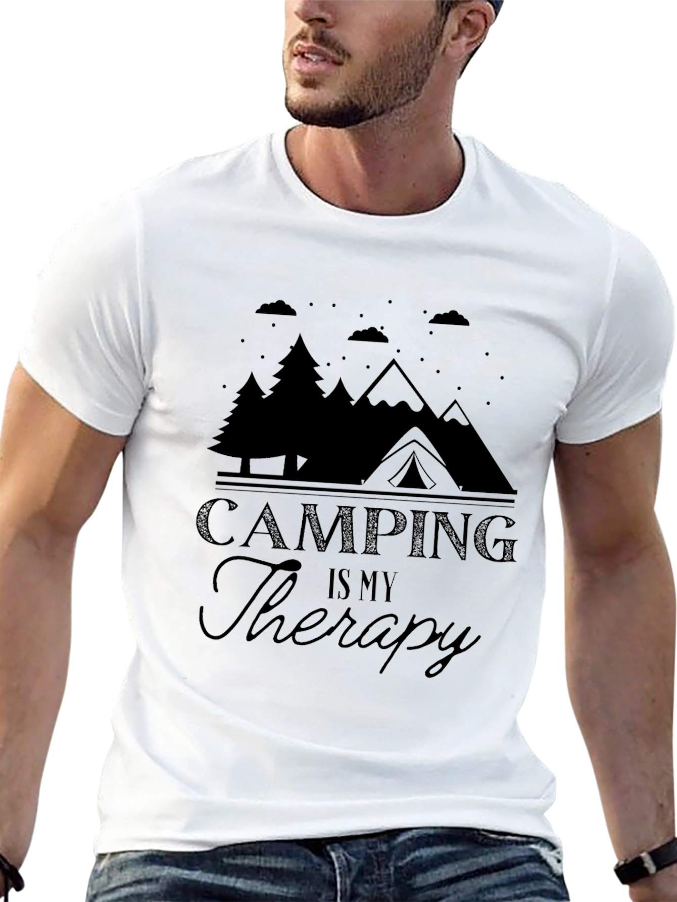 Camping Is My Therapy T-Shirt