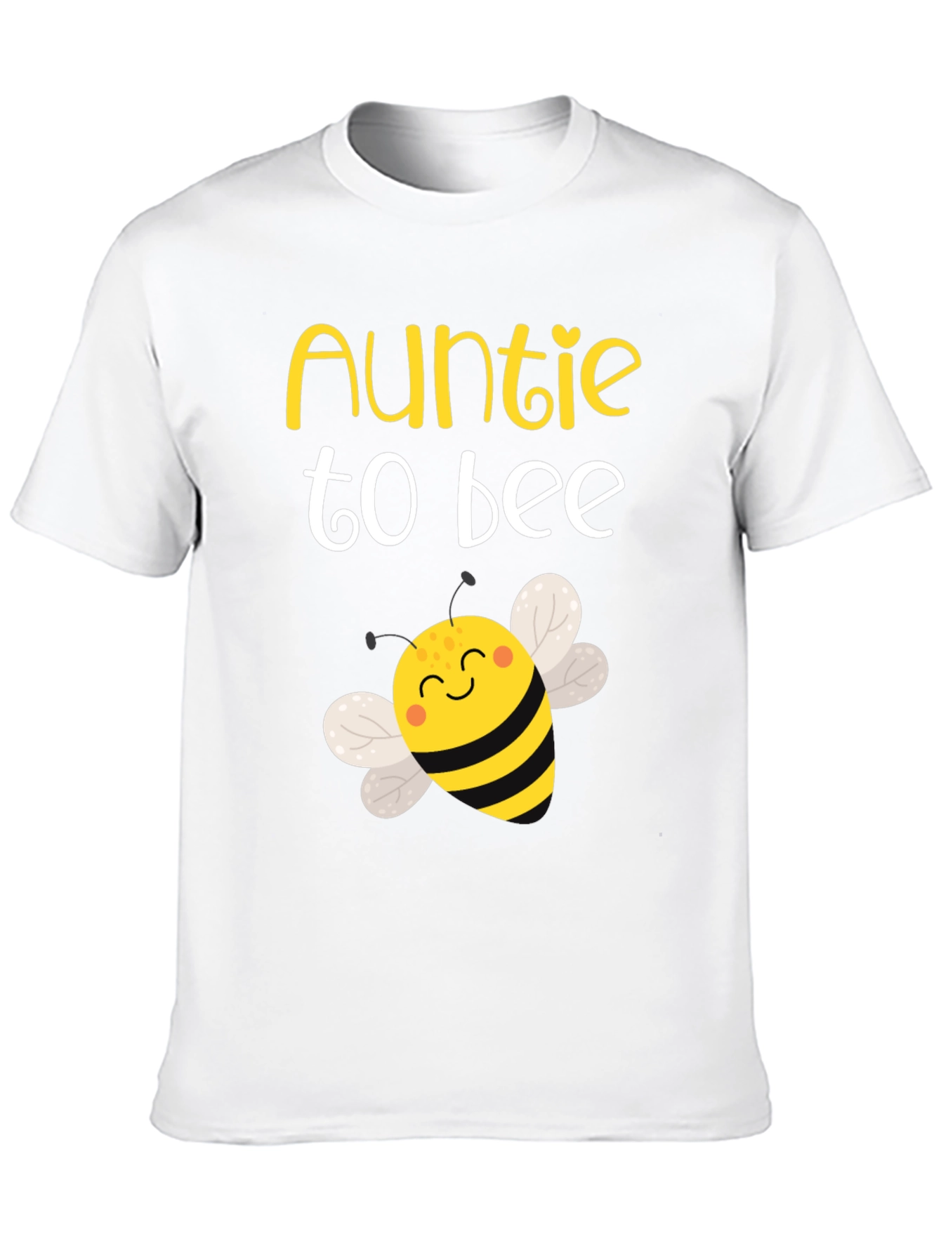 Auntie To Bee T-Shirt - Cute Baby Shower Gift