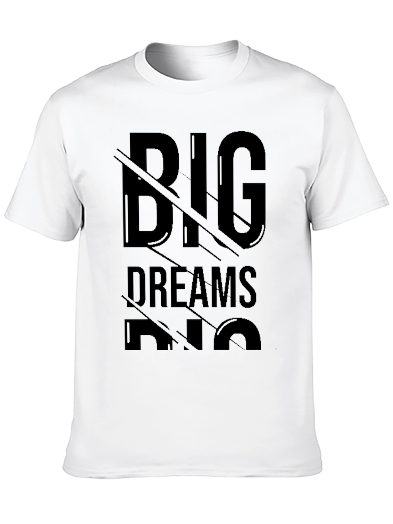 Big Dreams T-Shirt - Black Graphic Tee