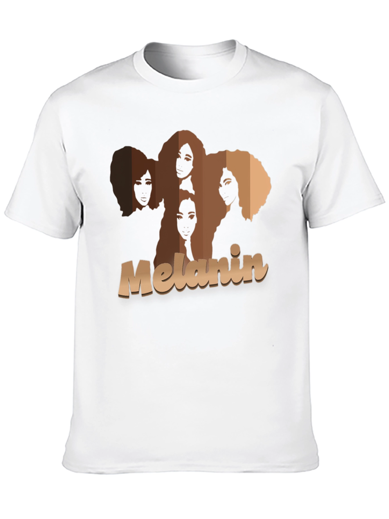Melanin Womens Graphic T-Shirt - Black Pride Tee