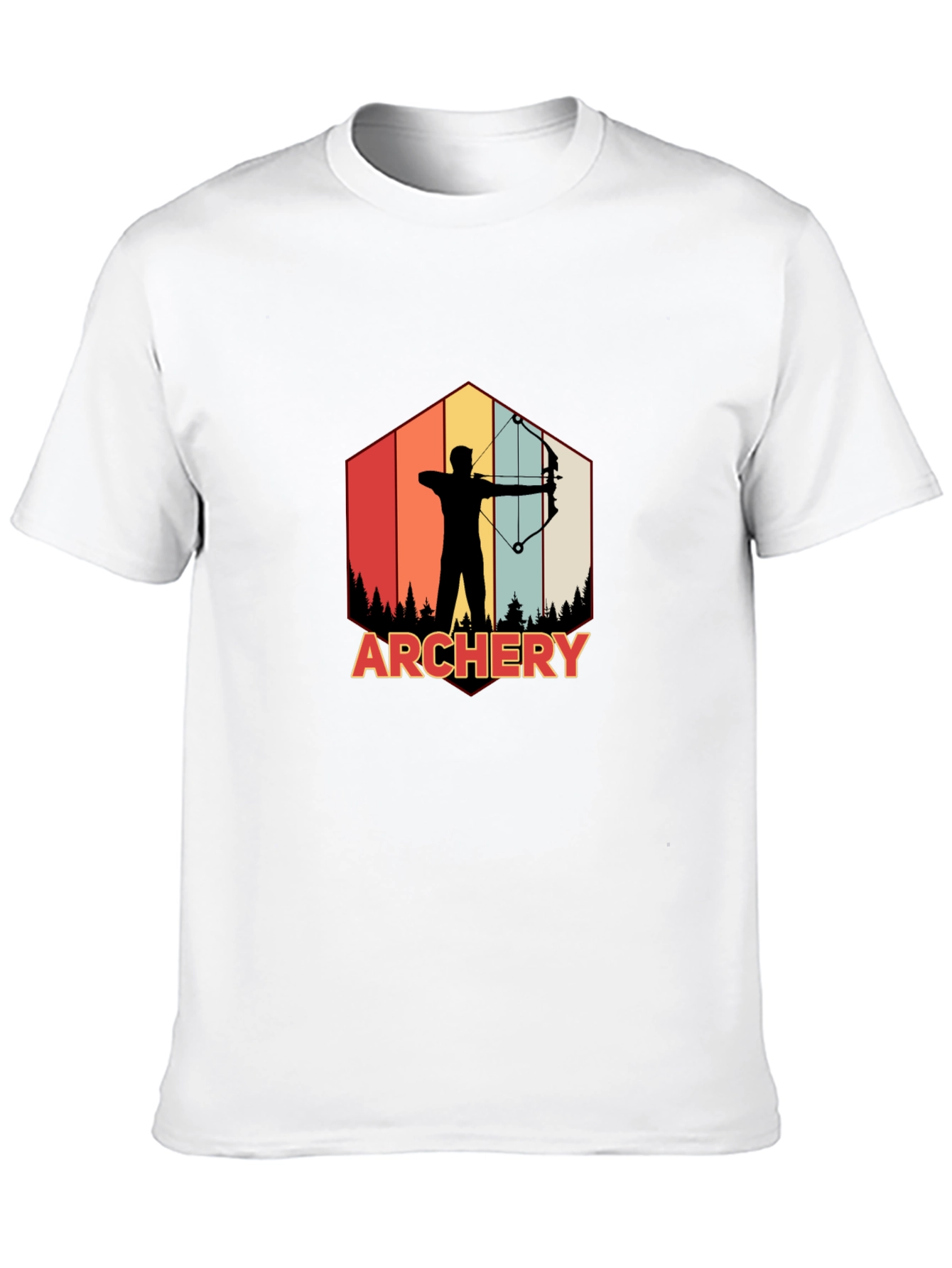 Archery Silhouette Graphic Tee