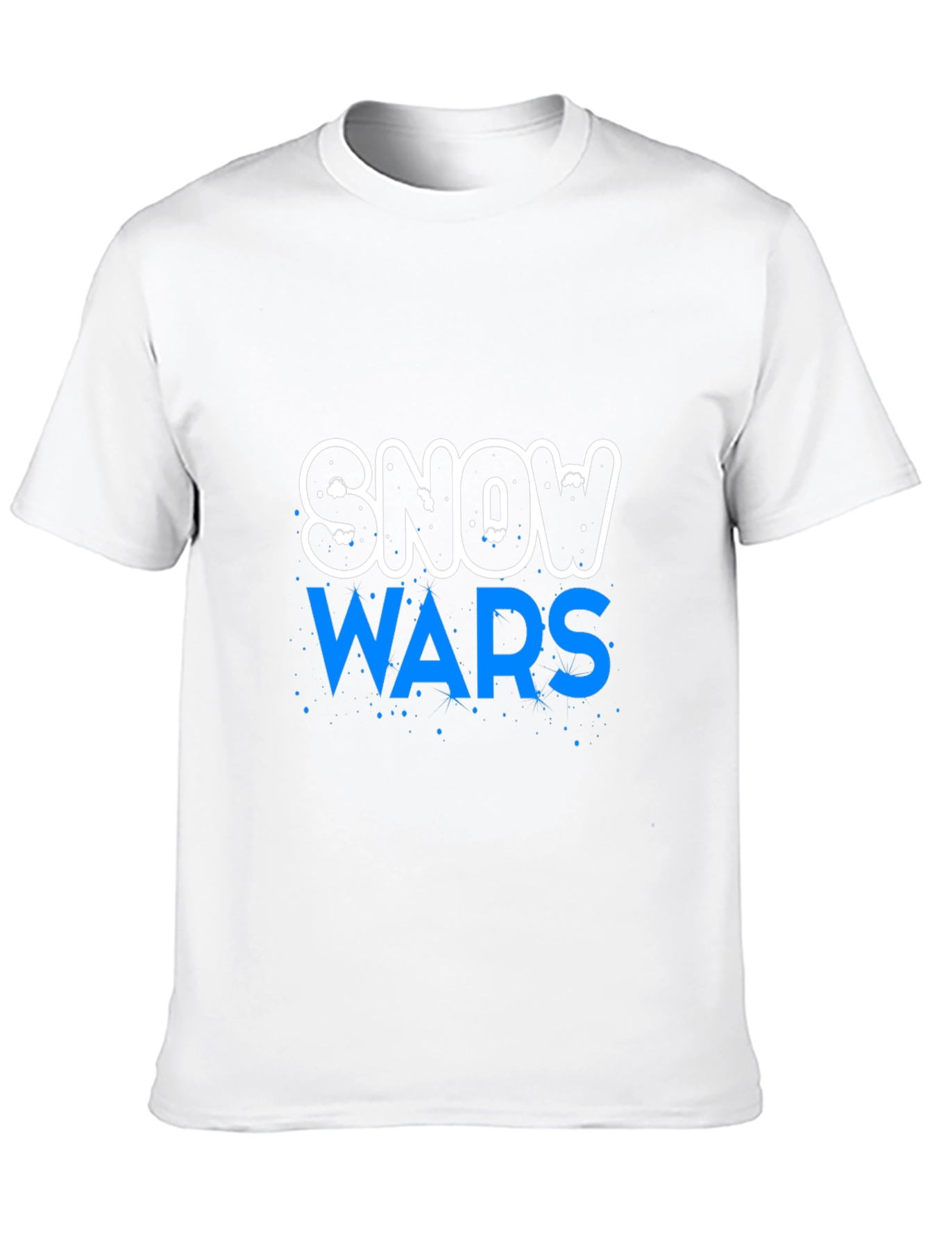 Snow Wars Graphic Print T-Shirt