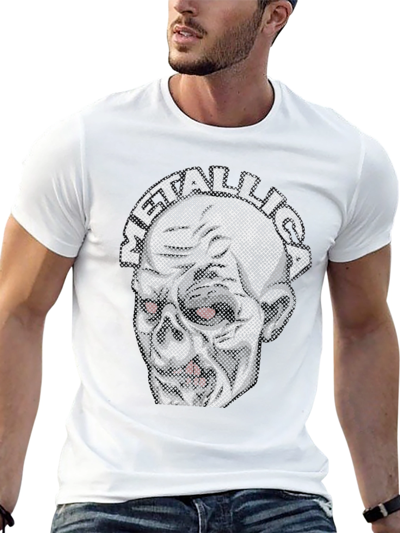 Metallica Zombie Skull T-Shirt Black