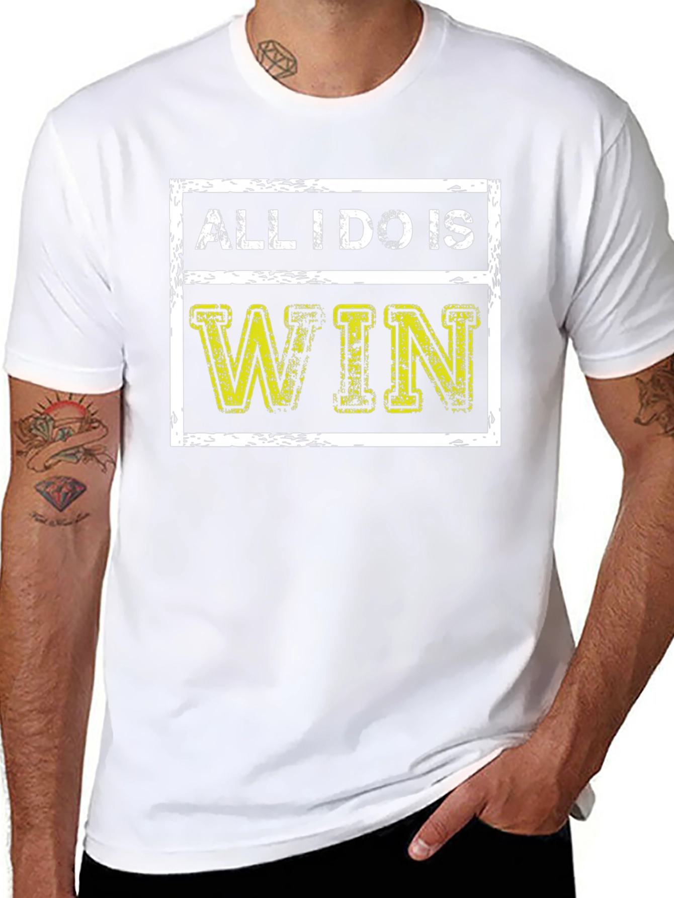 All I Do Is Win Graphic Tee