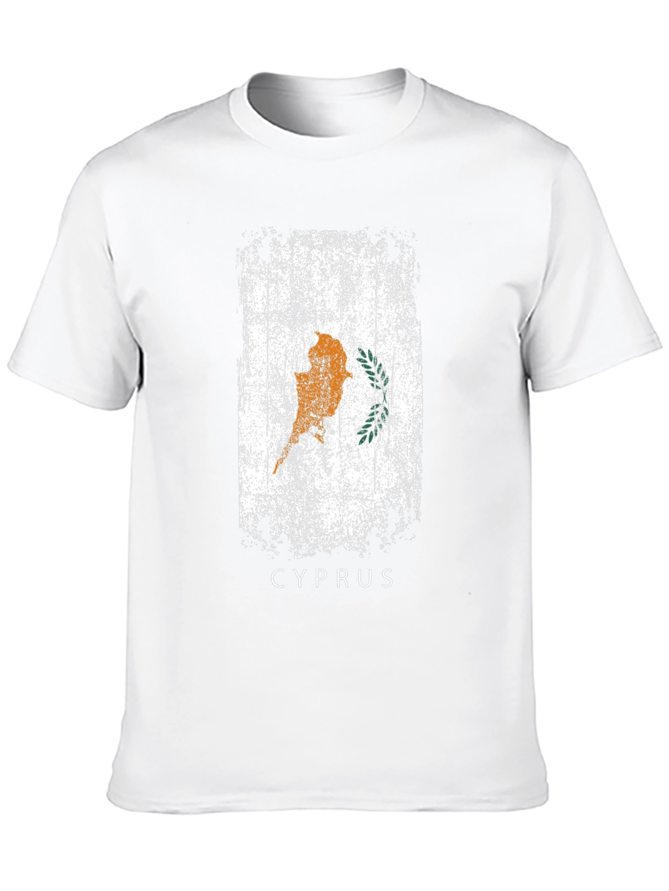 Cyprus Flag Grunge T-Shirt