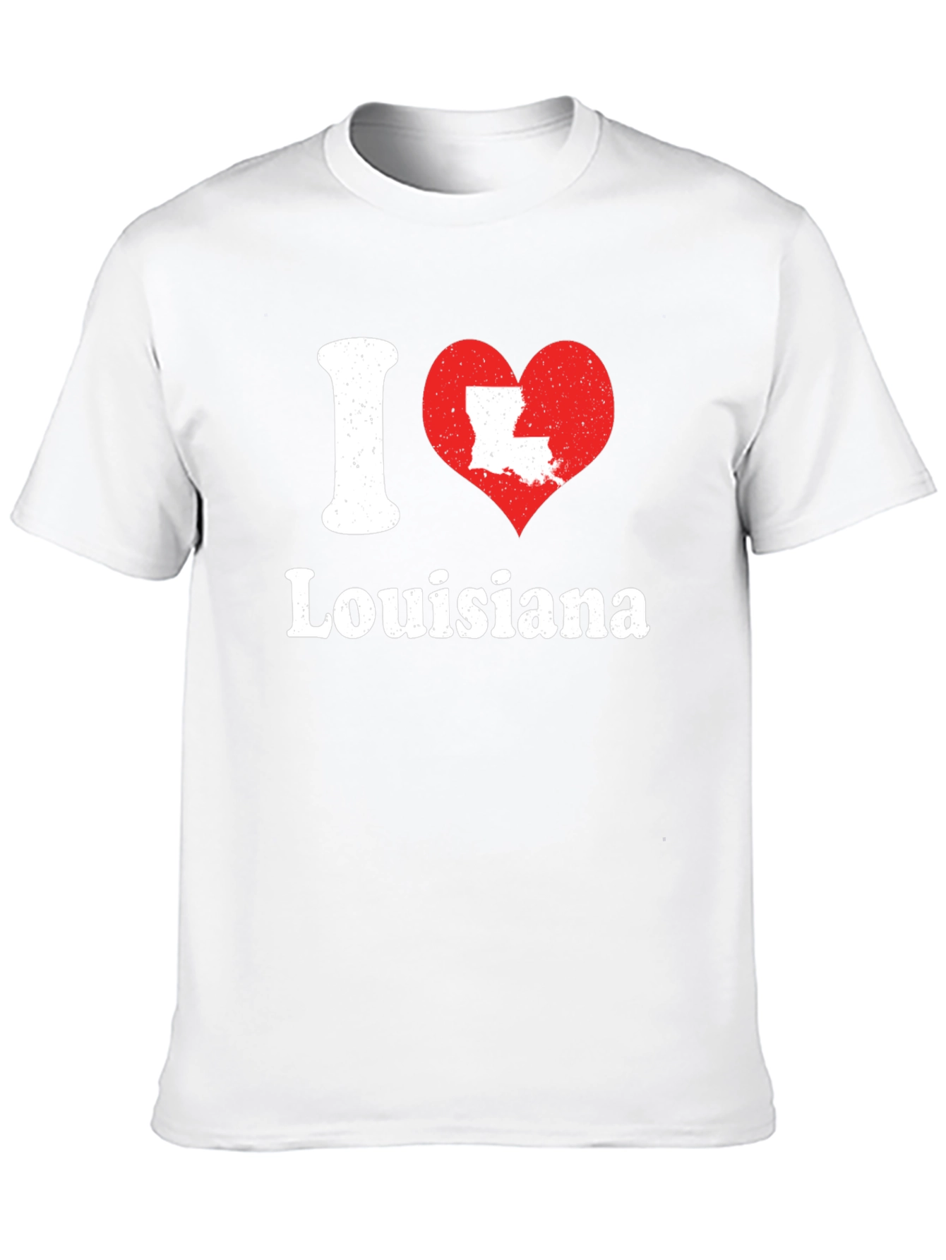 I Love Louisiana State Pride T-Shirt