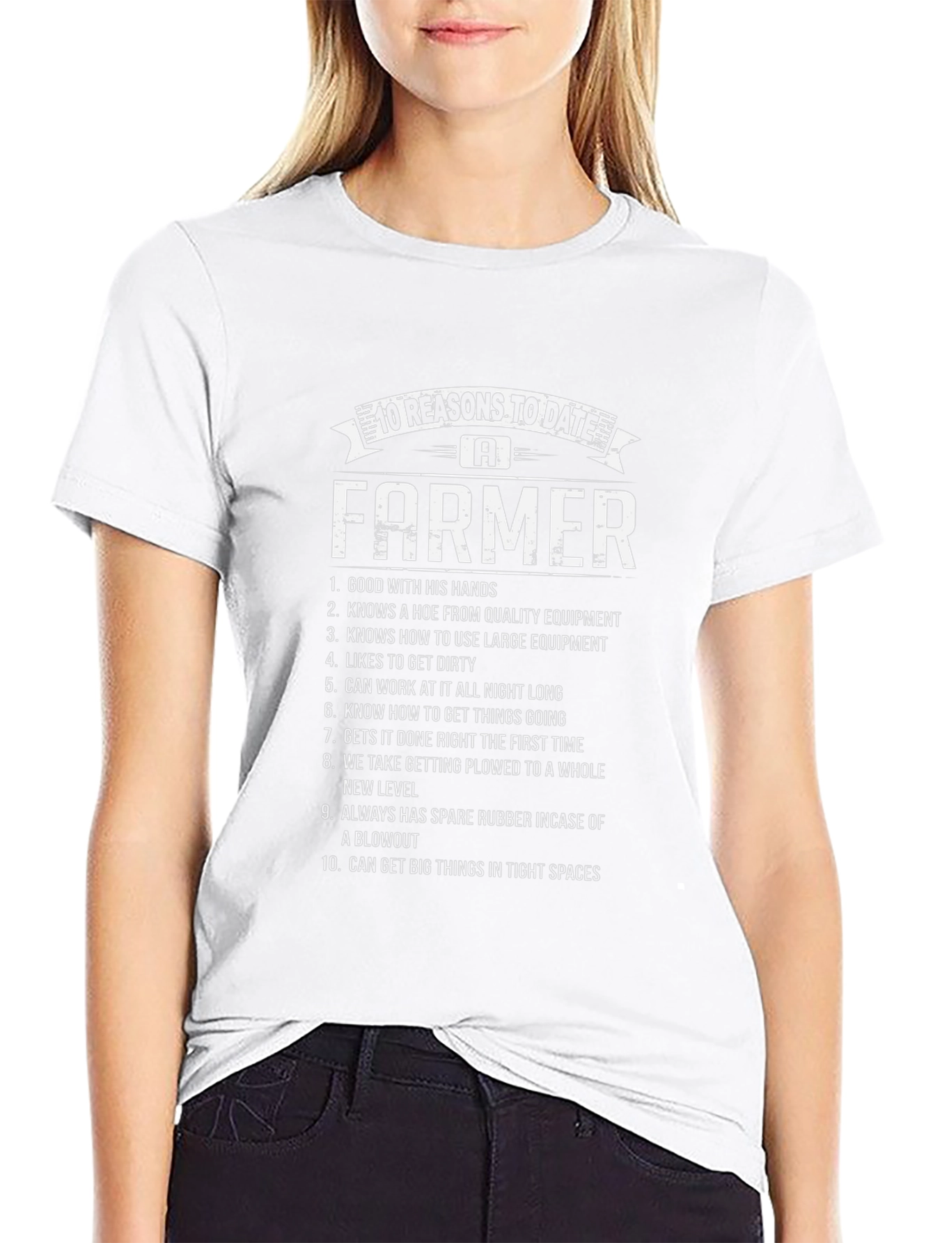 10 Reasons to Date a Farmer T-Shirt