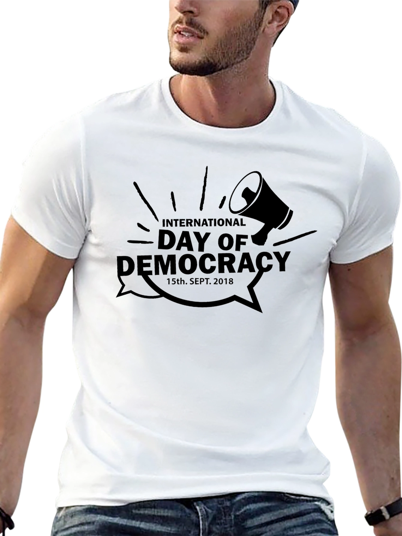 International Day of Democracy T-Shirt - Speak Up!