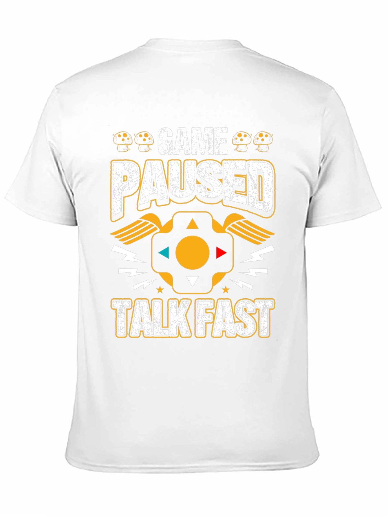Game Paused Talk Fast T-Shirt
