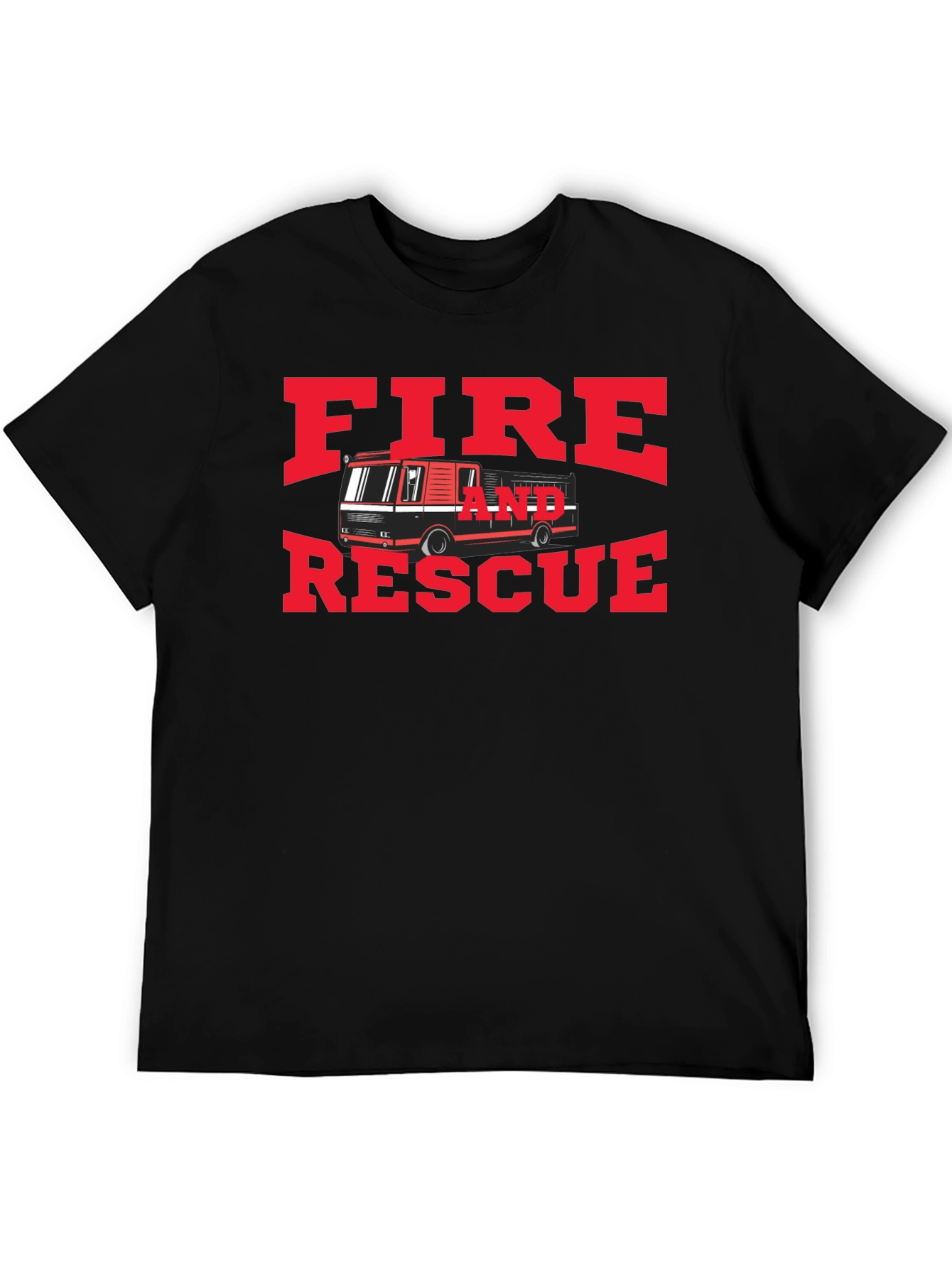 Fire and Rescue Graphic T-Shirt