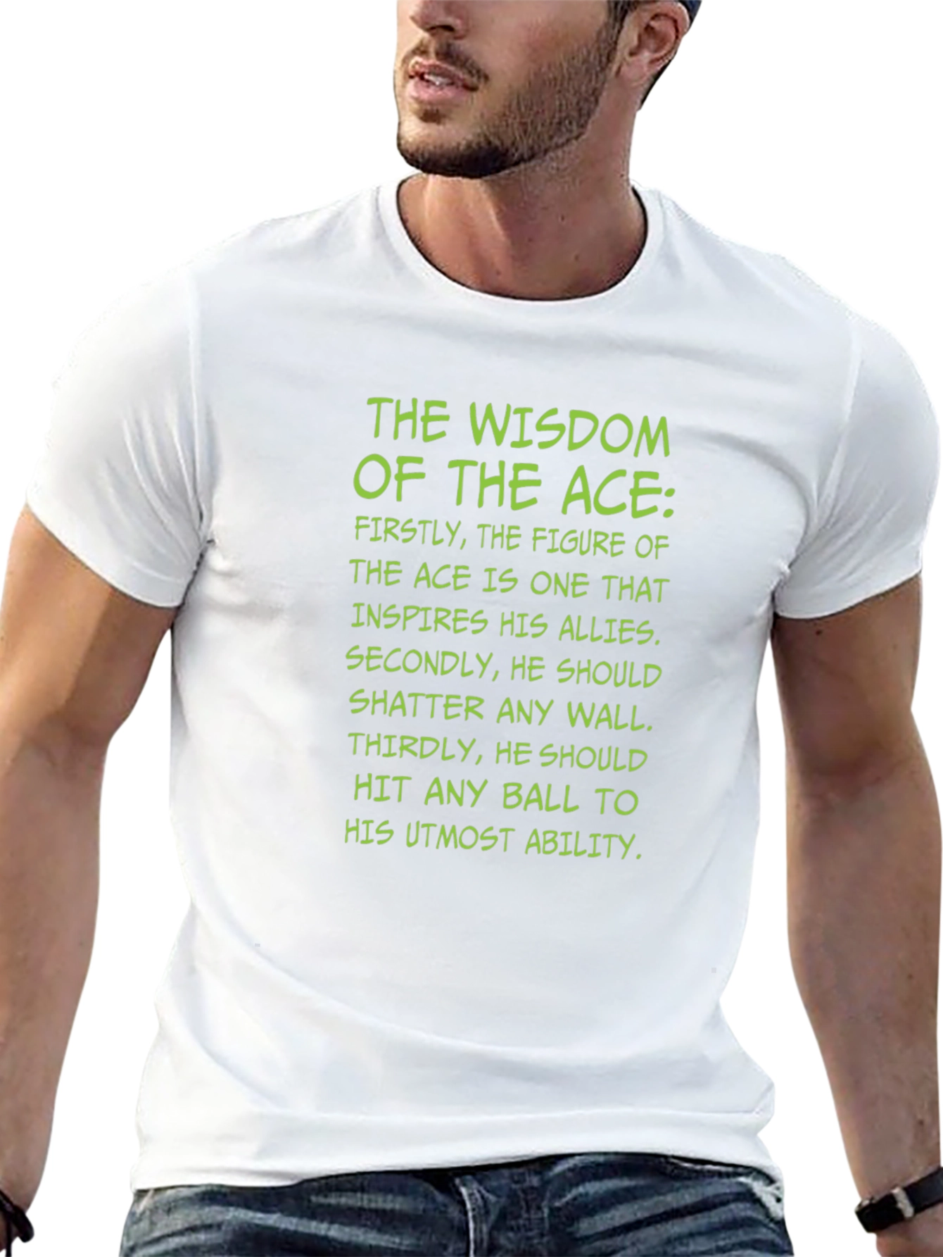 Wisdom of the Ace Graphic T-Shirt