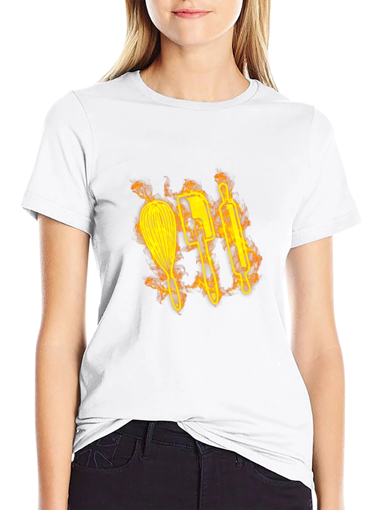 Fiery Baking Tools Graphic Tee - Chefs Special