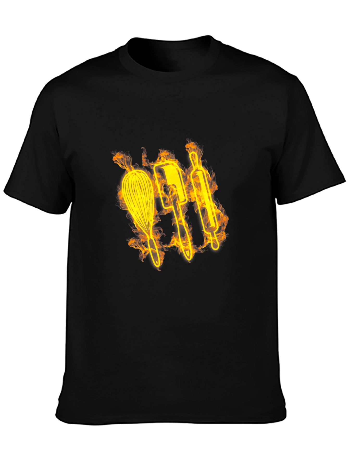 Fiery Baking Tools Graphic Tee - Chefs Special