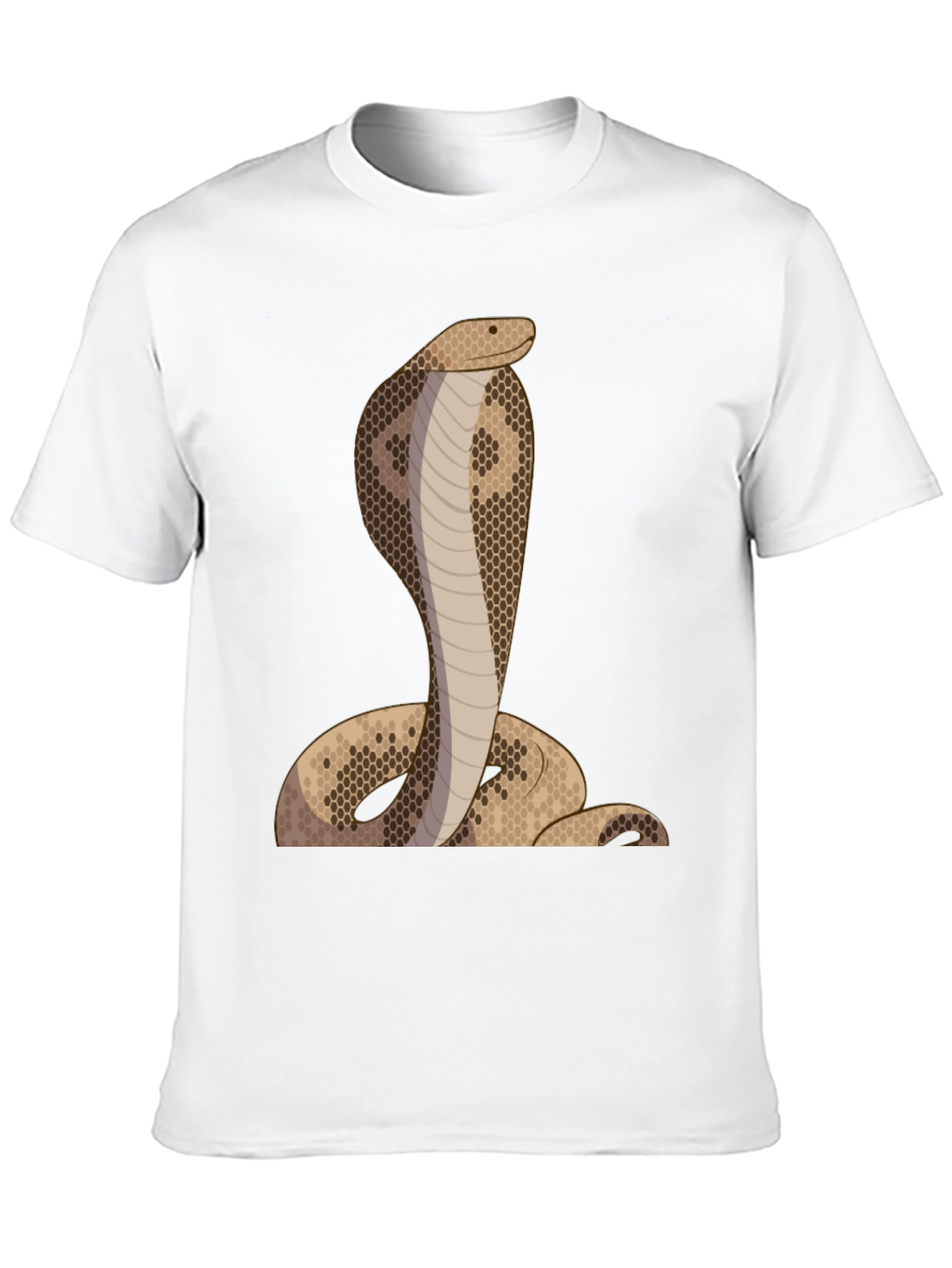 Cobra Snake Graphic Tee - Black Unisex T-Shirt