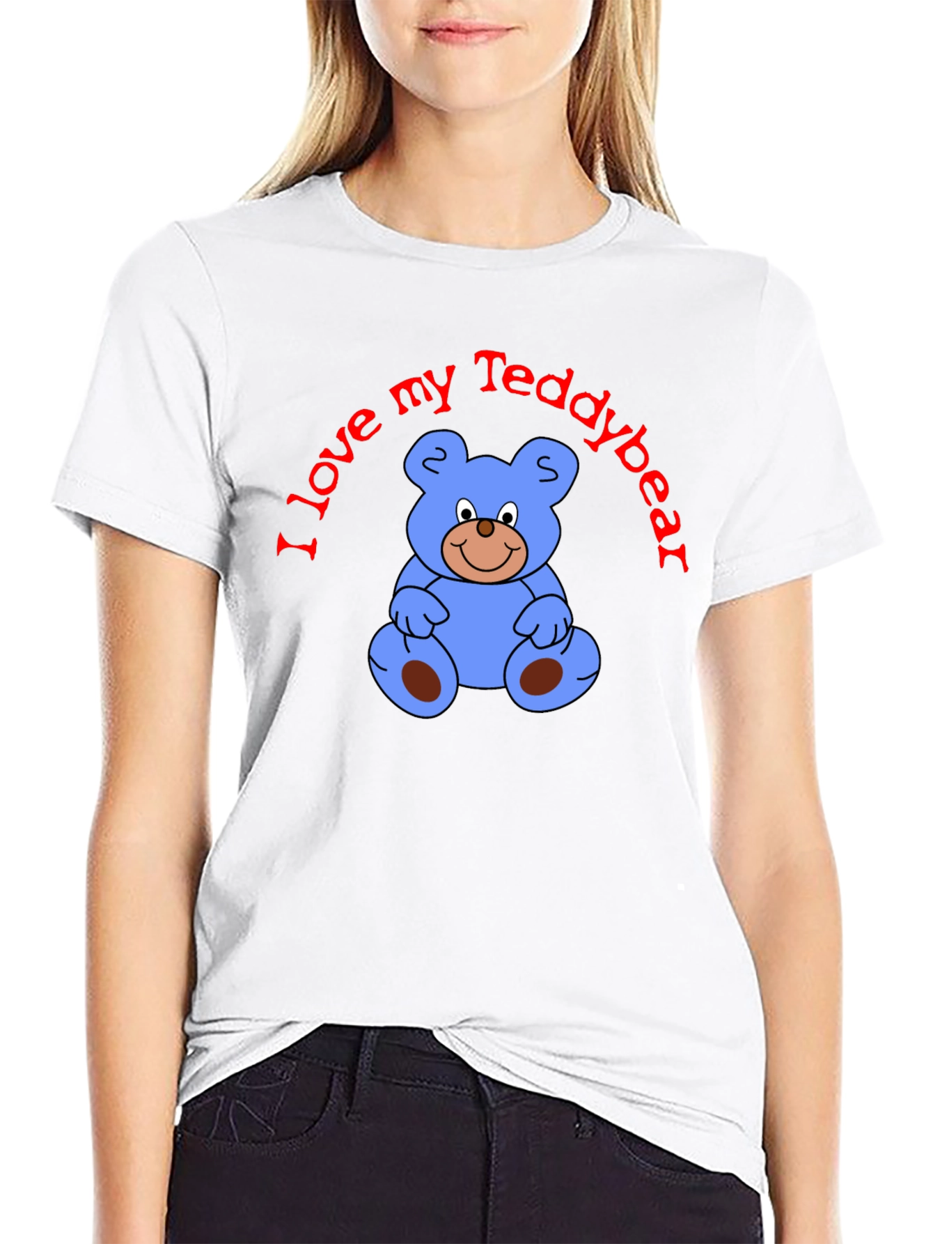 I Love My Teddybear Graphic T-Shirt