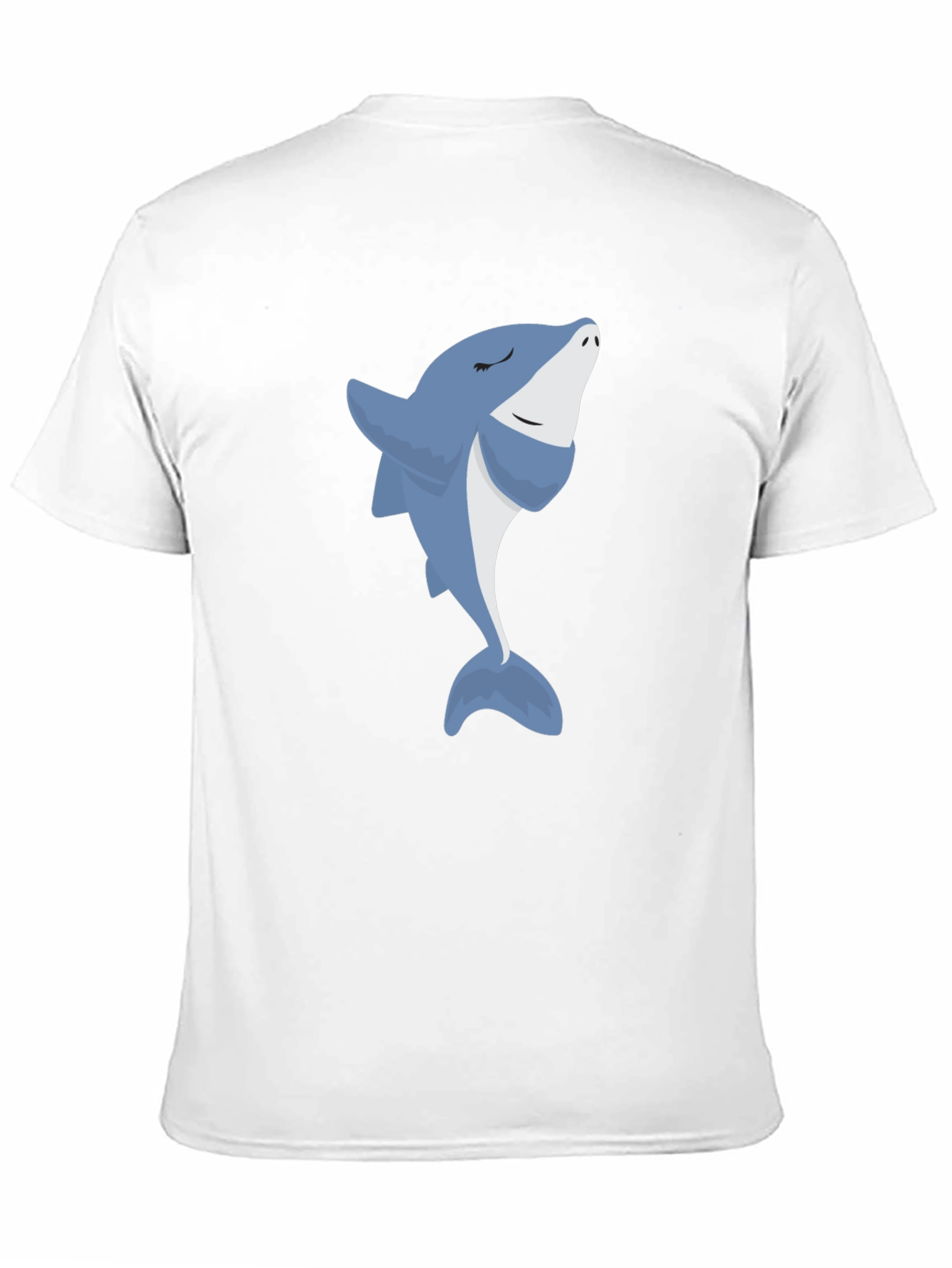 Smiling Shark Graphic Tee - Comfy Black T-Shirt