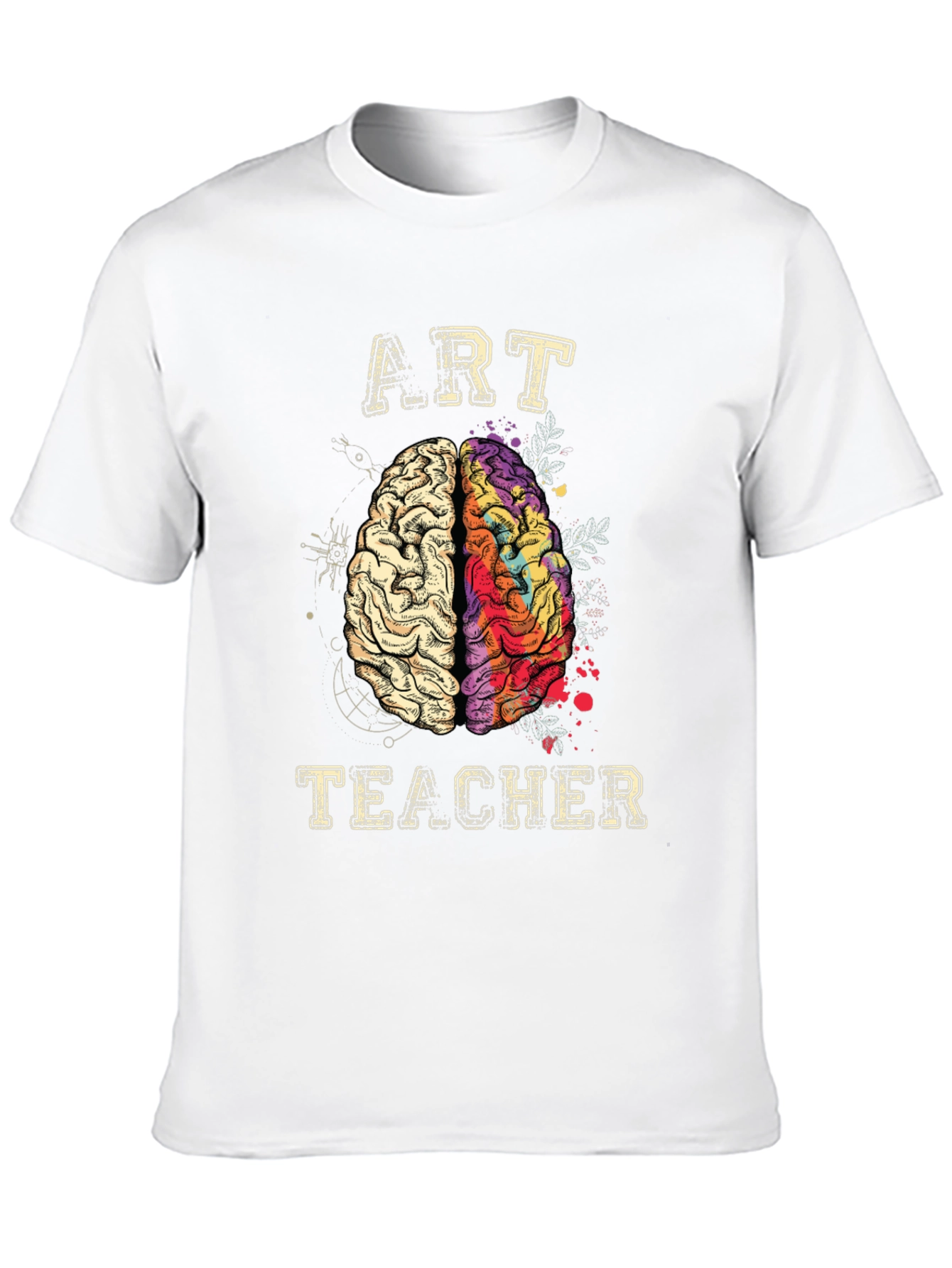 Art Teacher Brain T-Shirt