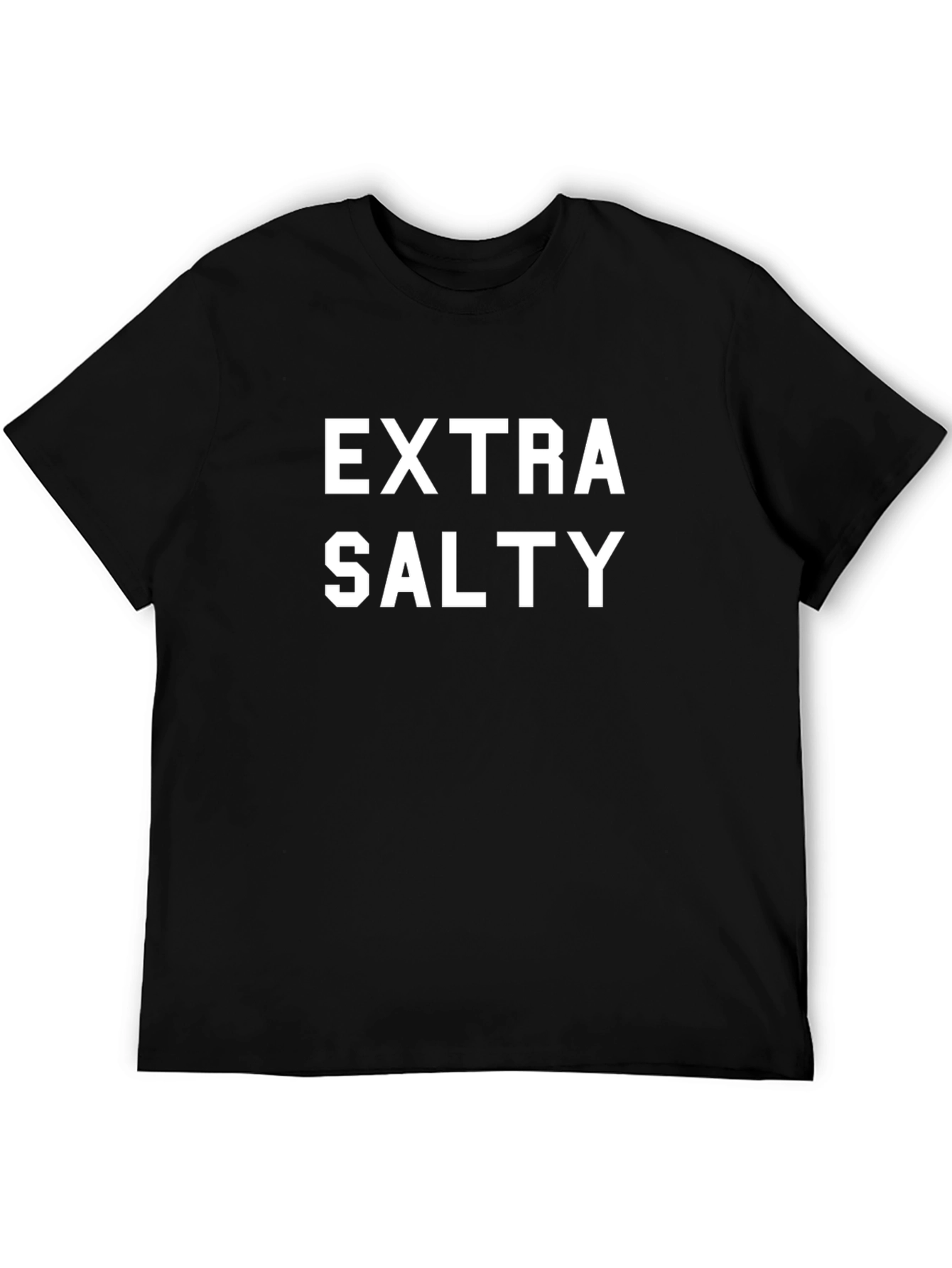 Extra Salty Graphic T-Shirt - Mens Black Tee