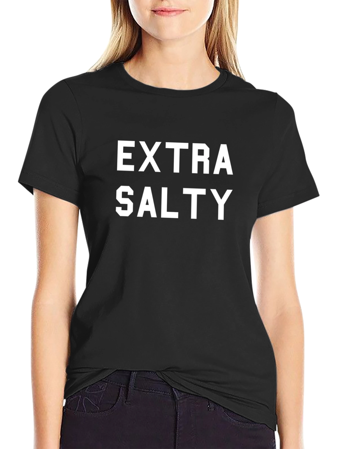 Extra Salty Graphic T-Shirt - Mens Black Tee