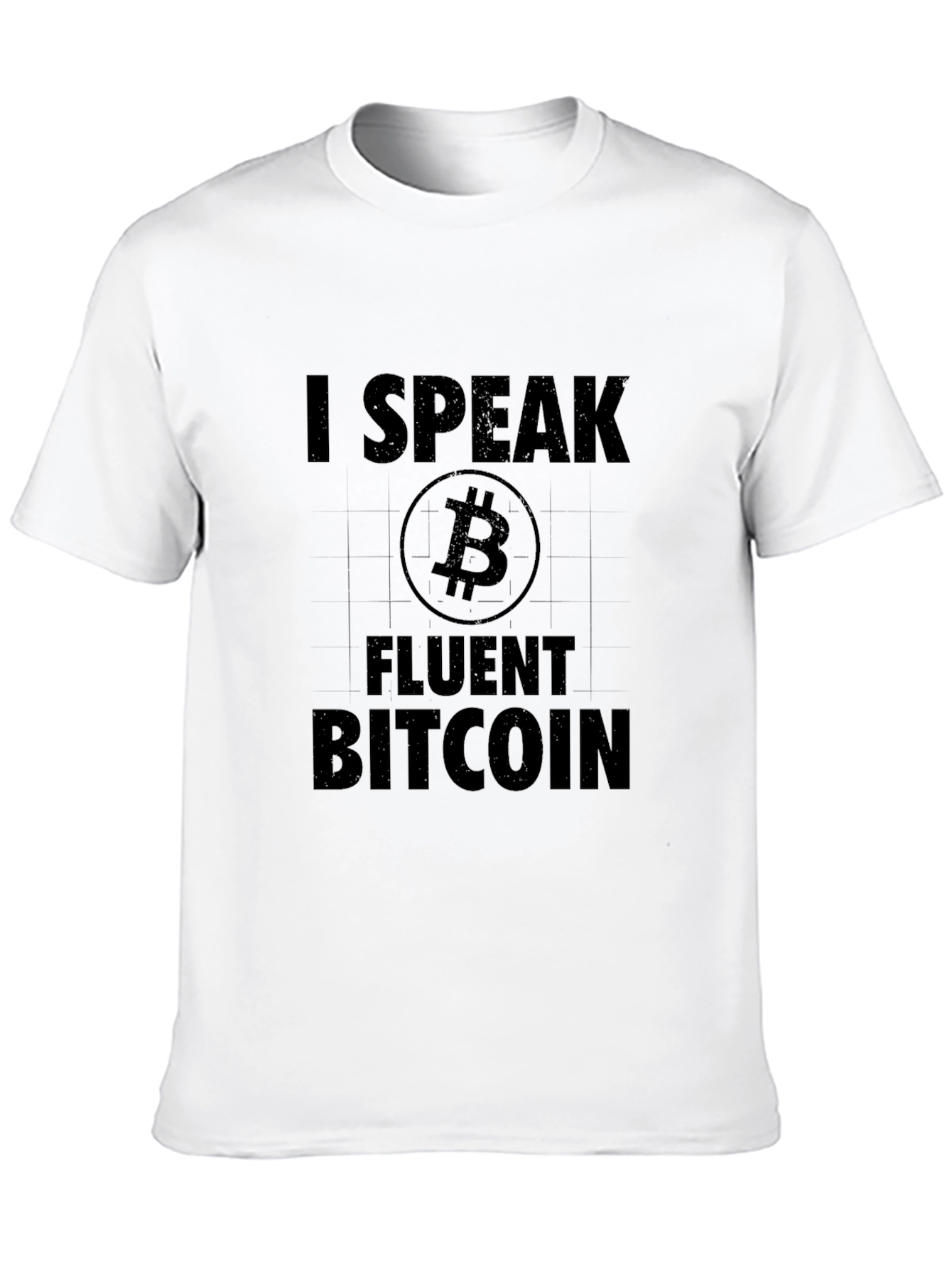 I Speak Fluent Bitcoin Black T-Shirt