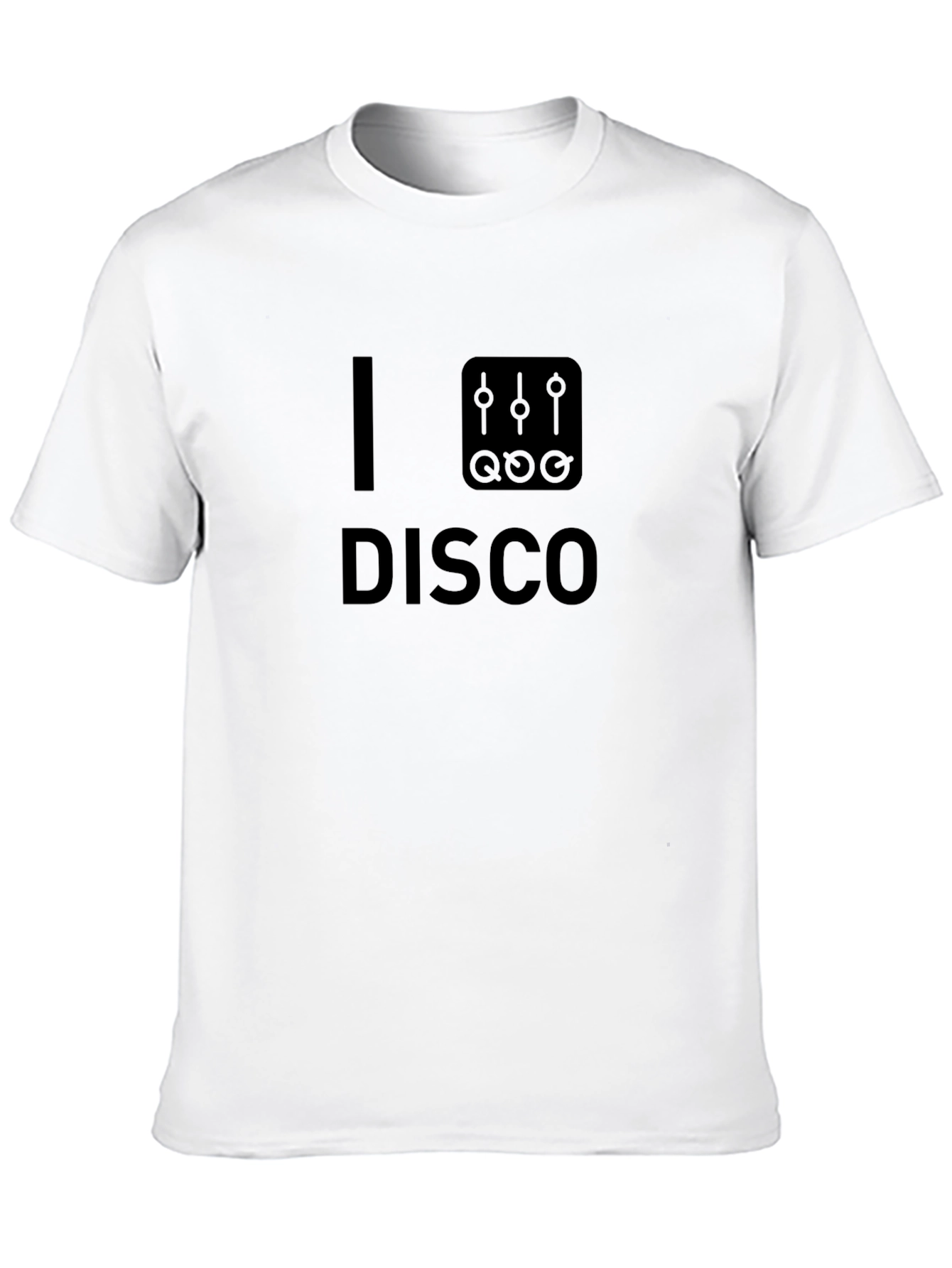 I Love Disco Black T-Shirt