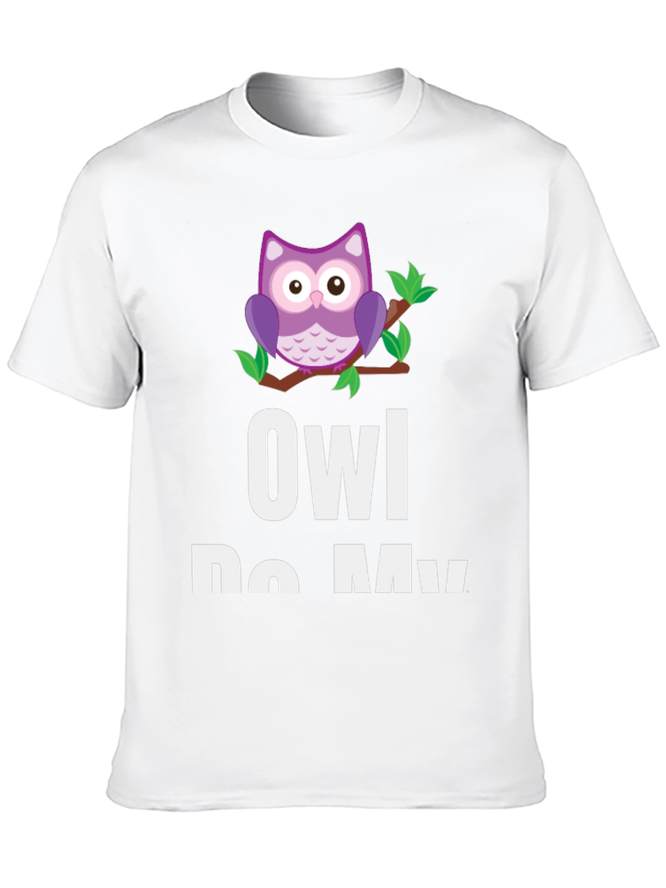 Owl Do My Best Funny Graphic T-Shirt