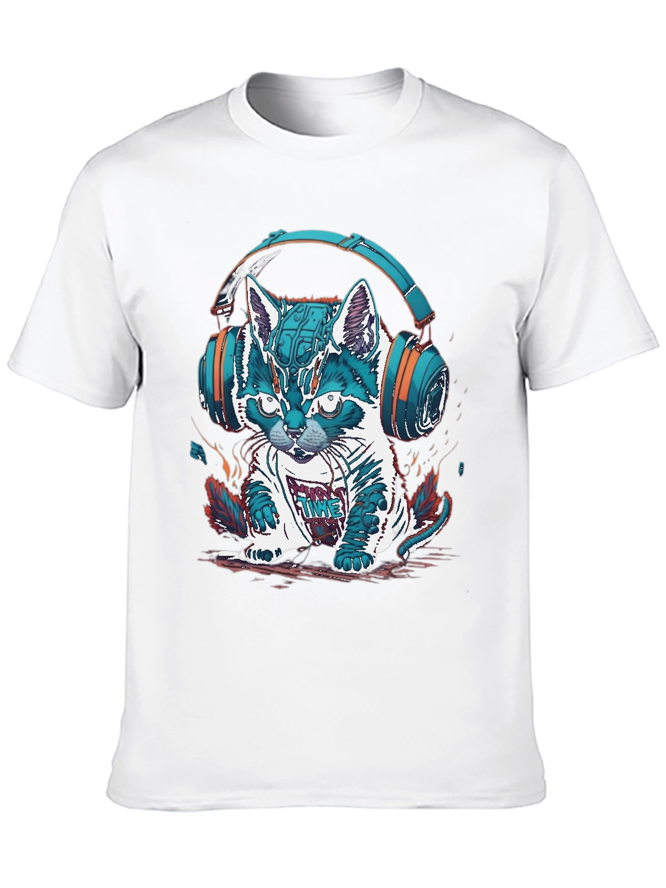 DJ Cat T-Shirt - Music Lover Tee