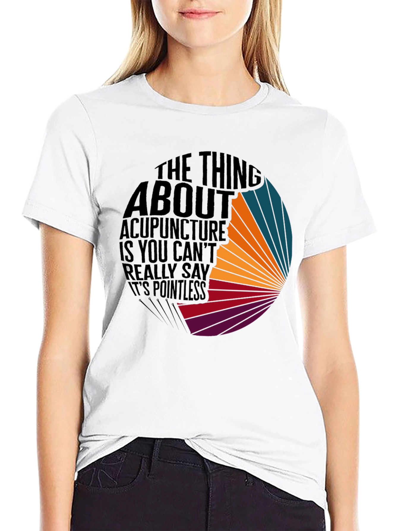 Acupuncture Pointless Graphic Tee