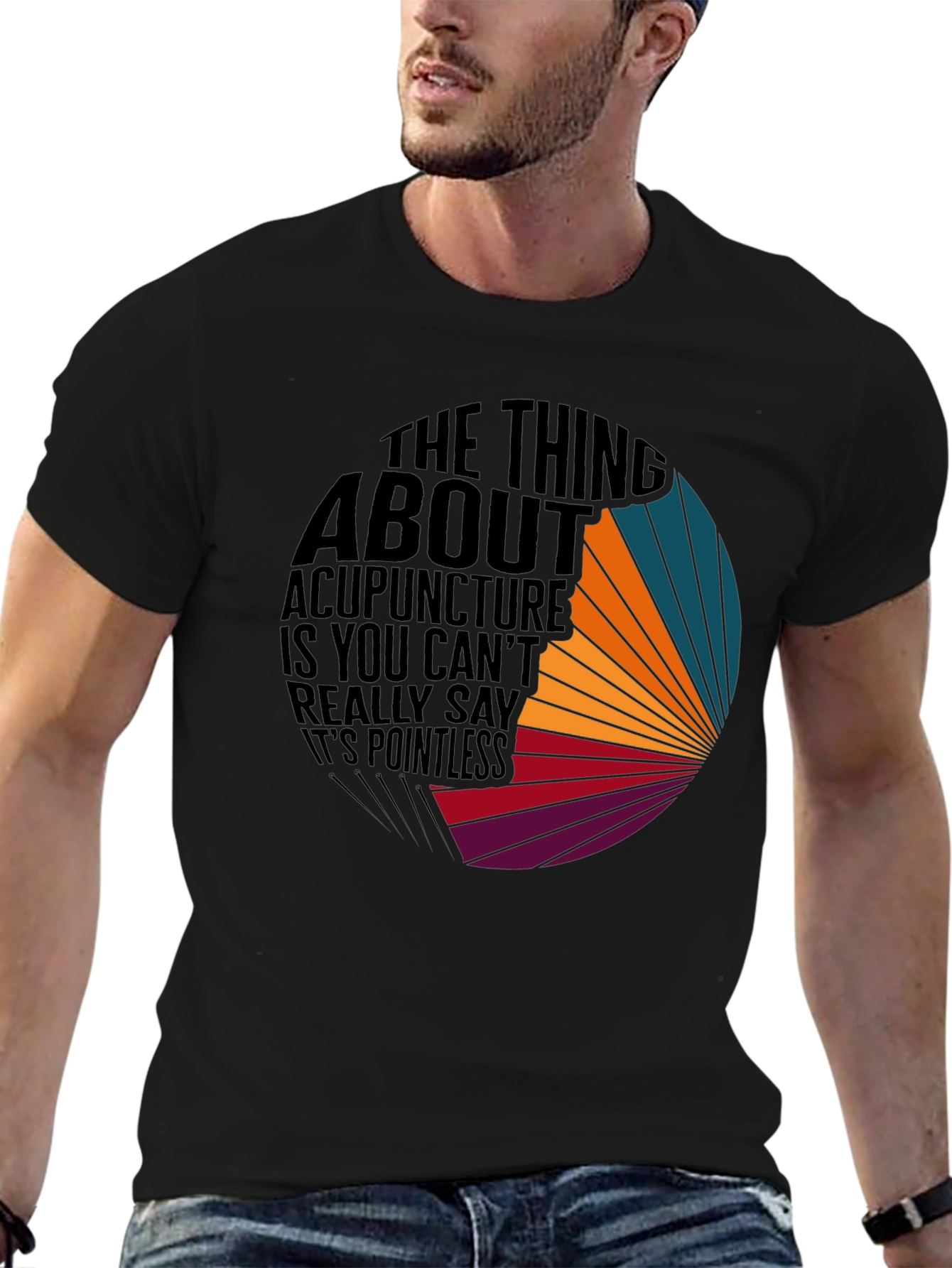 Acupuncture Pointless Graphic Tee