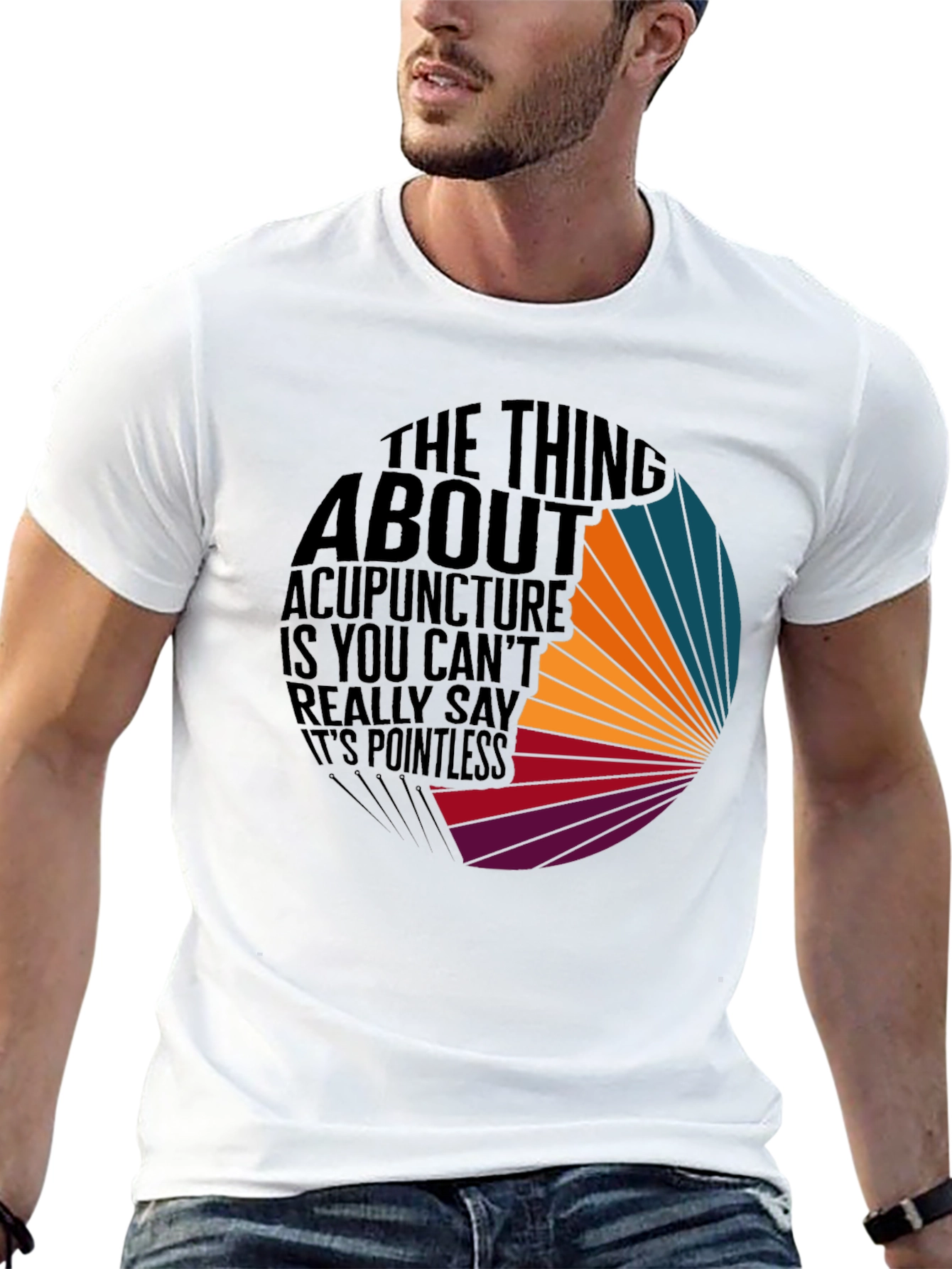 Acupuncture Pointless Graphic Tee