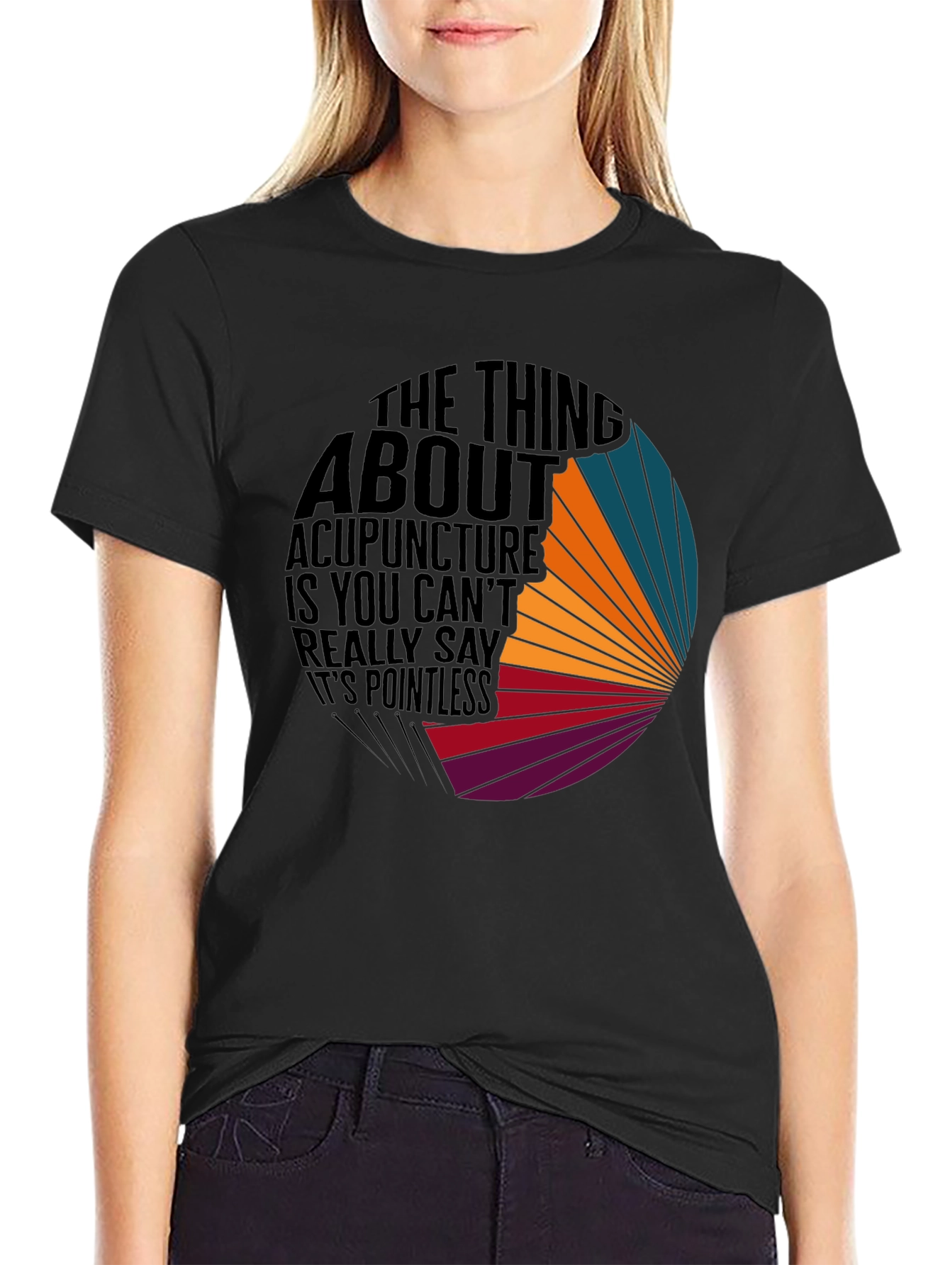 Acupuncture Pointless Graphic Tee