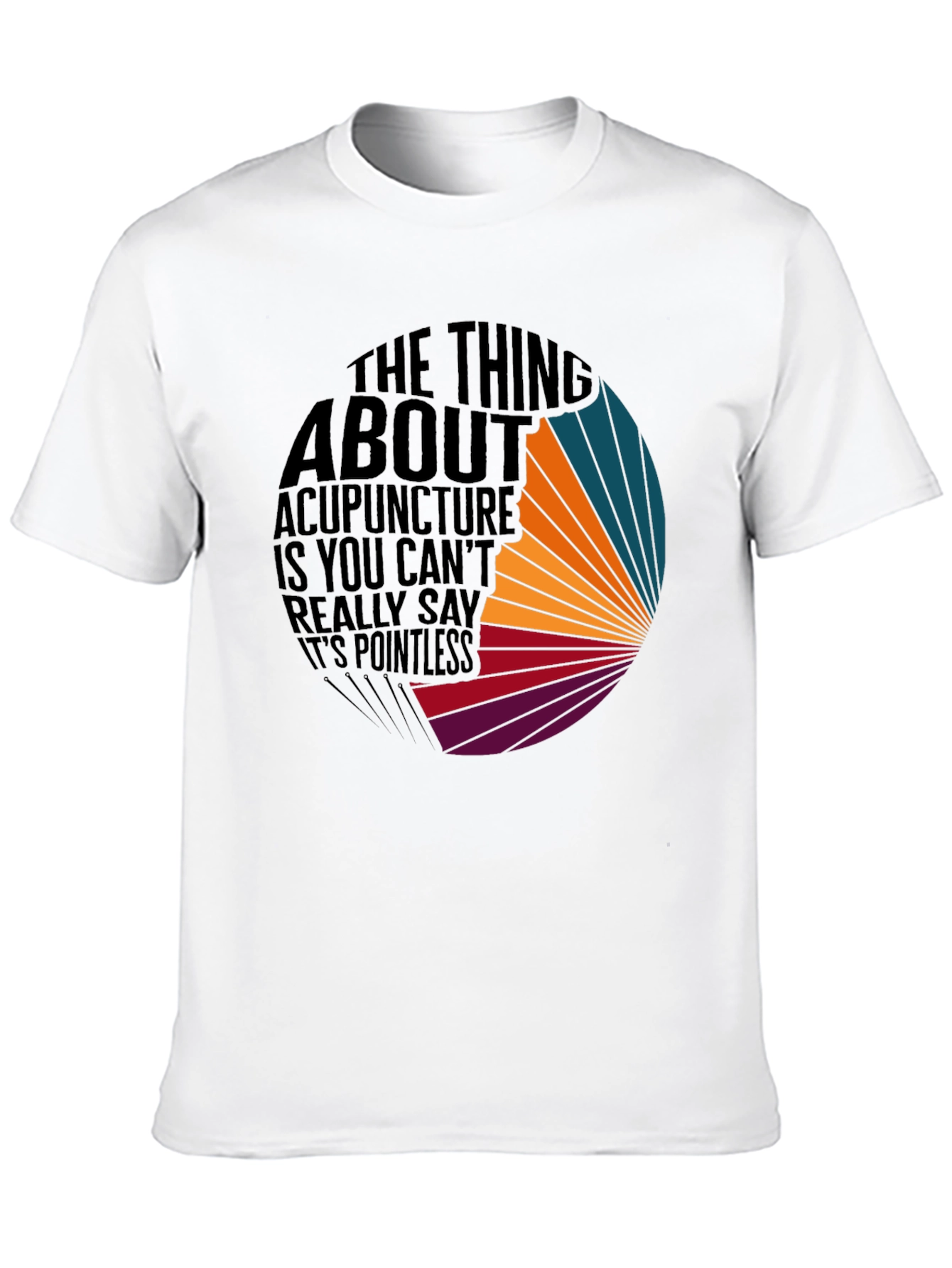 Acupuncture Pointless Graphic Tee