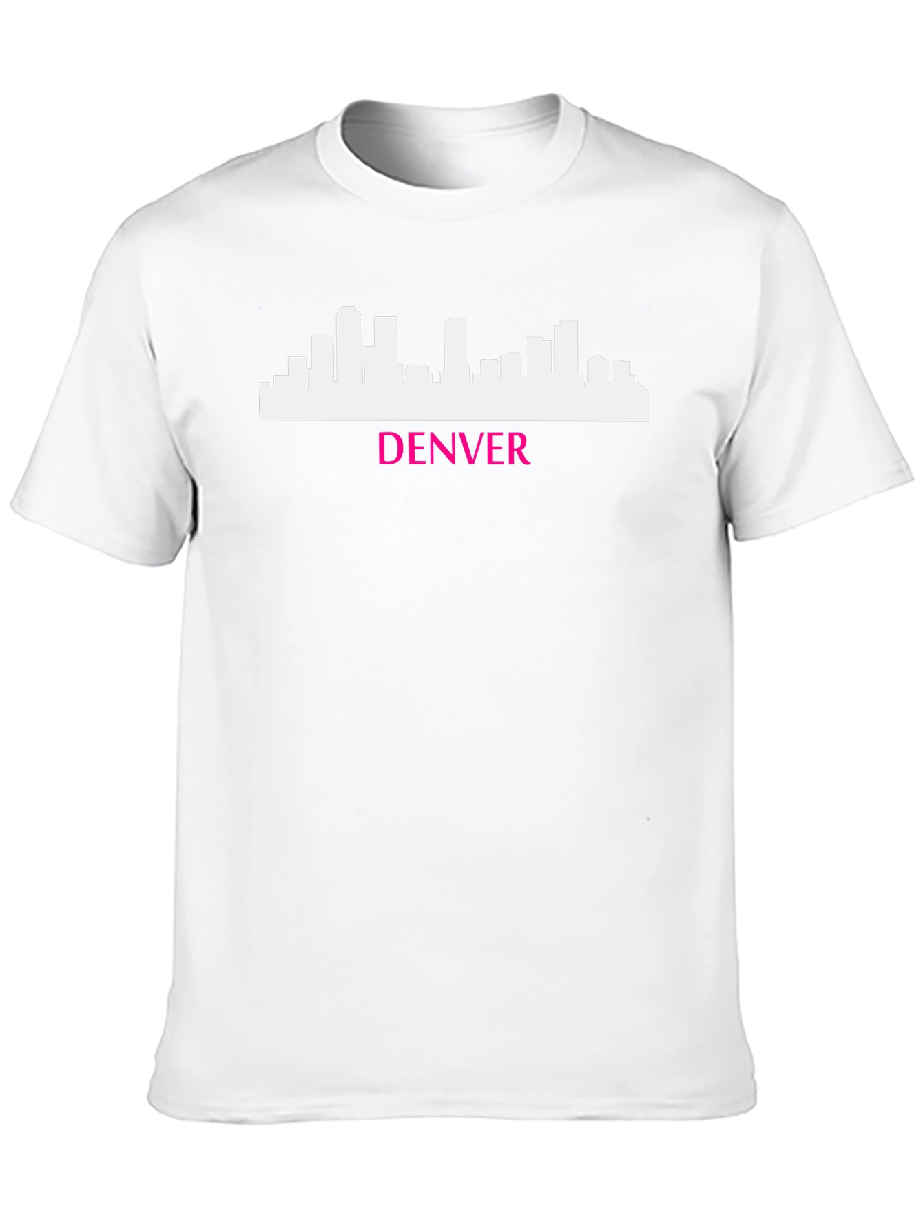 Denver Skyline T-Shirt - Modern Graphic Tee