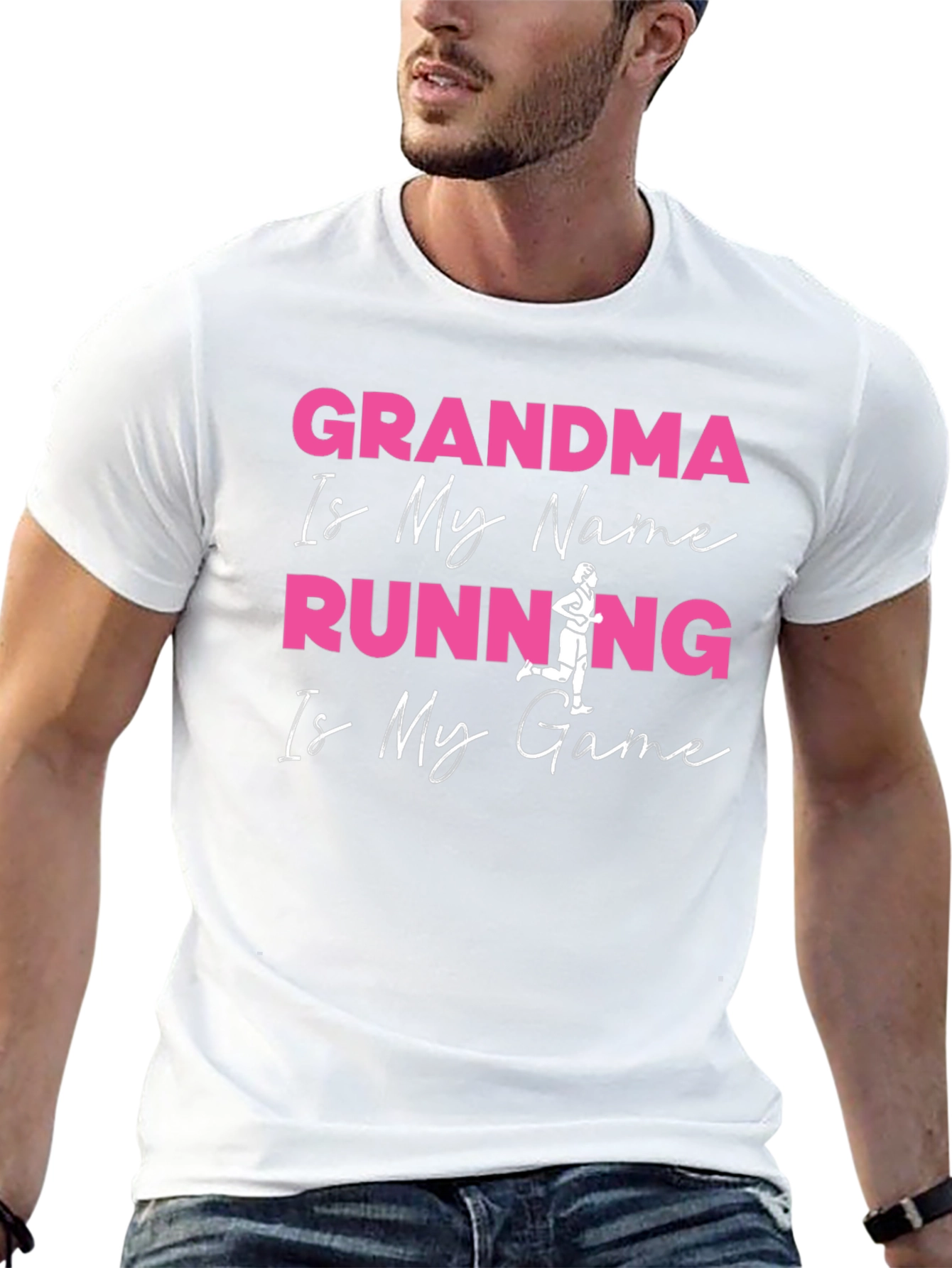Grandma Running T-Shirt - Gift for Runners