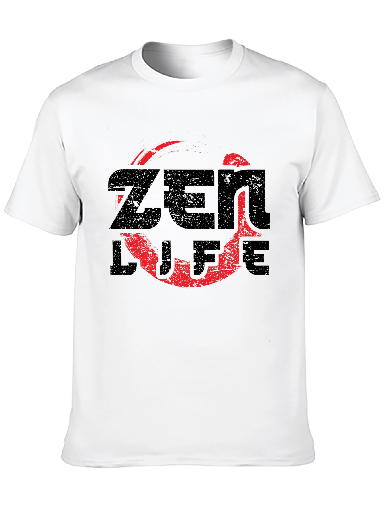Zen Life Graphic T-Shirt - Relaxed Fit Black