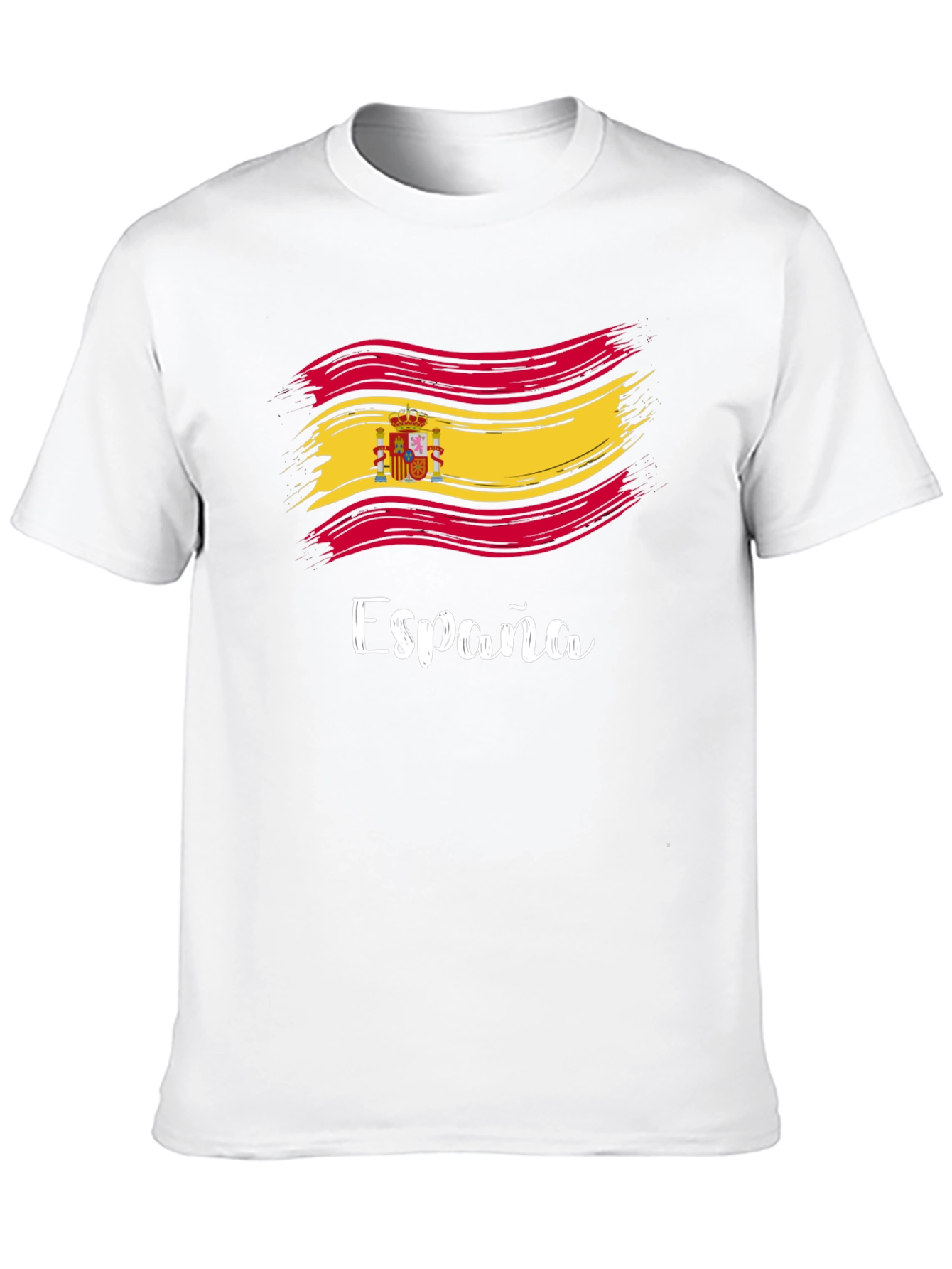 España Flag Graphic Tee - Spanish Pride T-Shirt