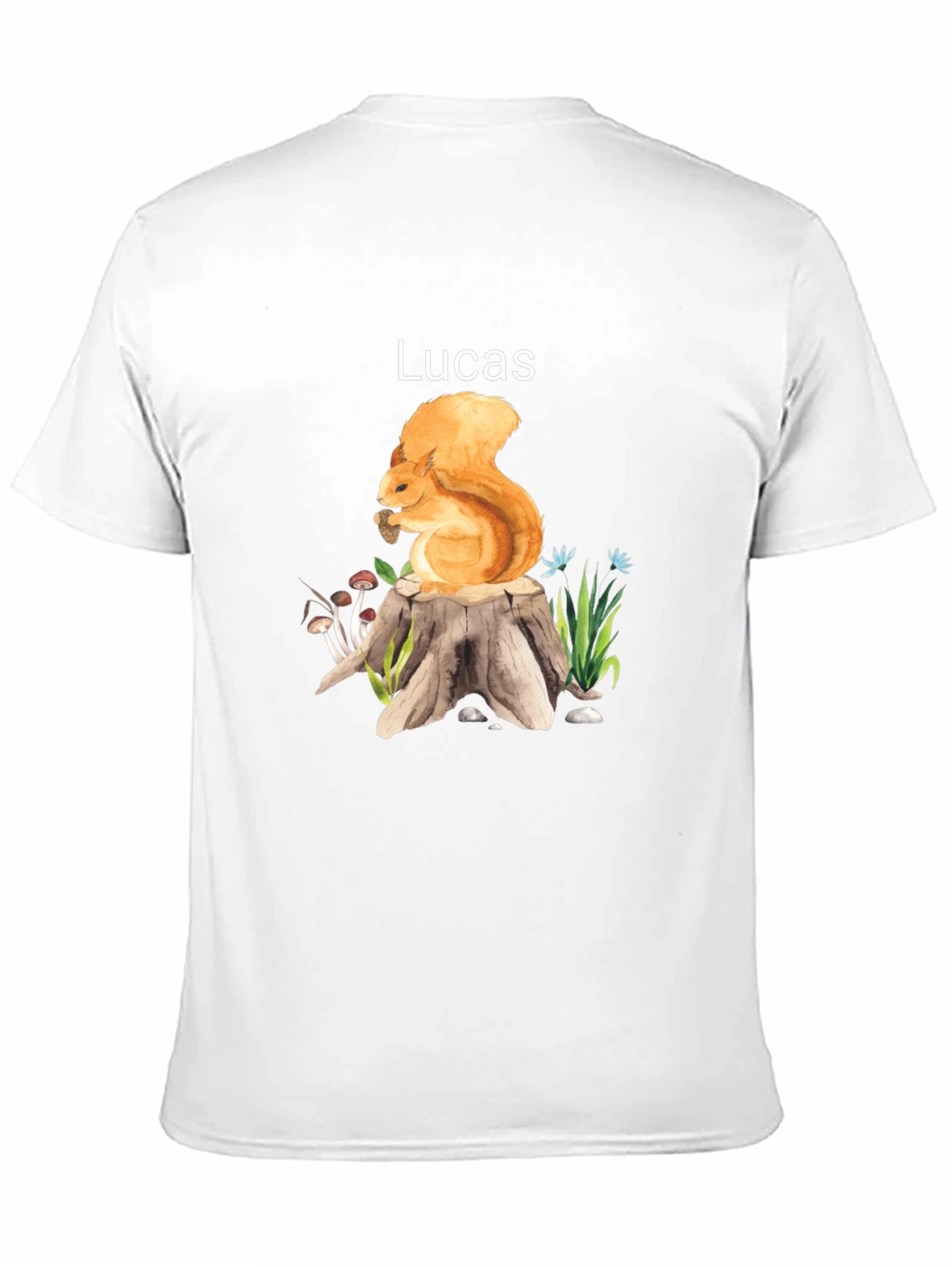 Squirrel Lucas Tee - Nature Lovers Gift