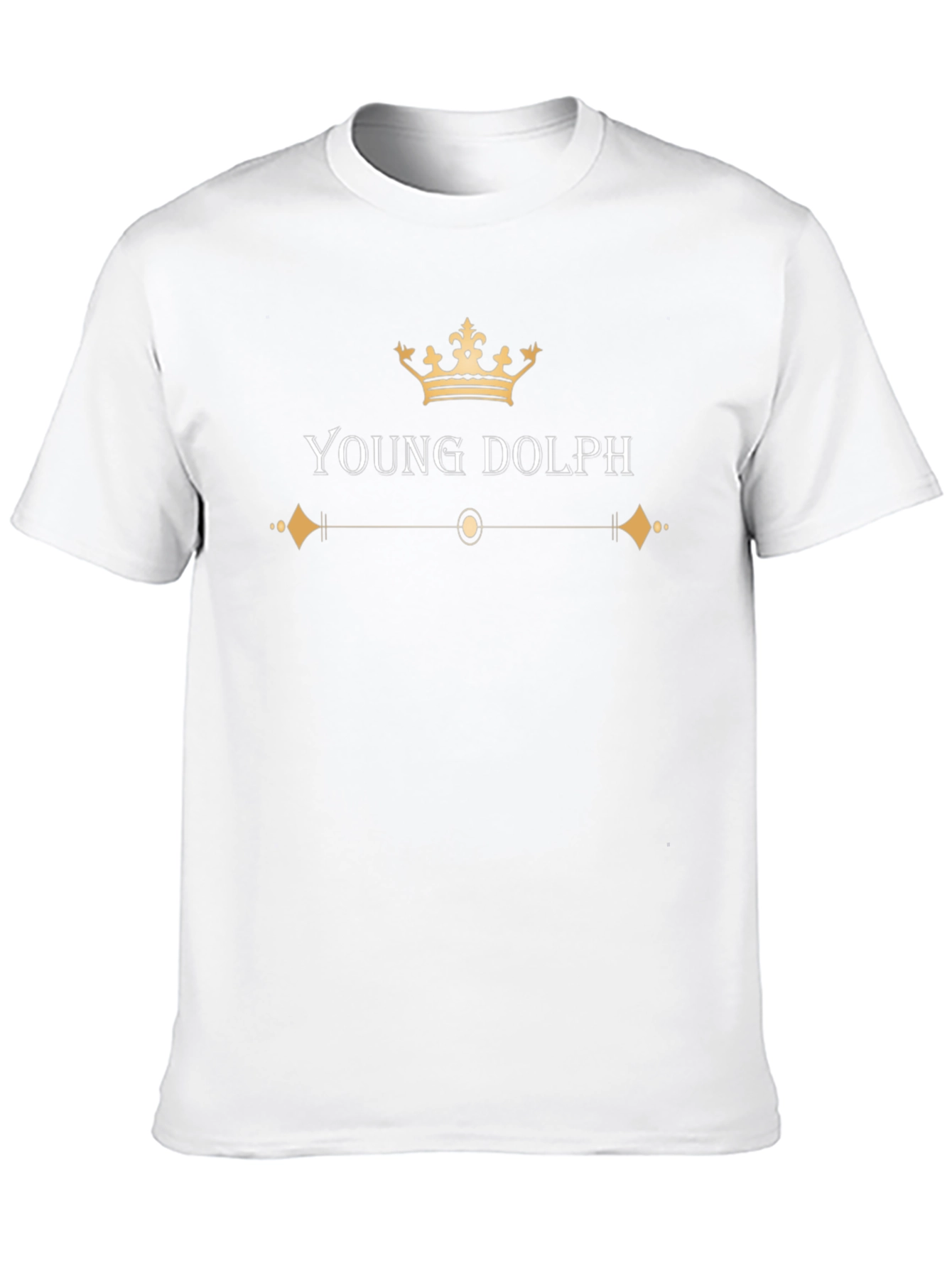 Young Dolph Crown Graphic Black T-Shirt