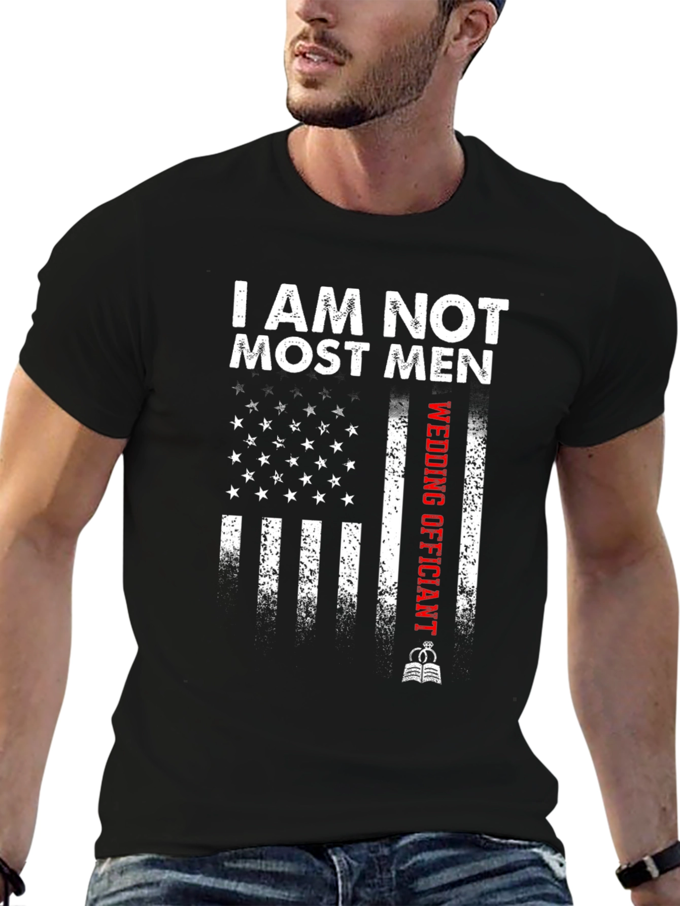 I Am Not Most Men Wedding Officiant T-Shirt