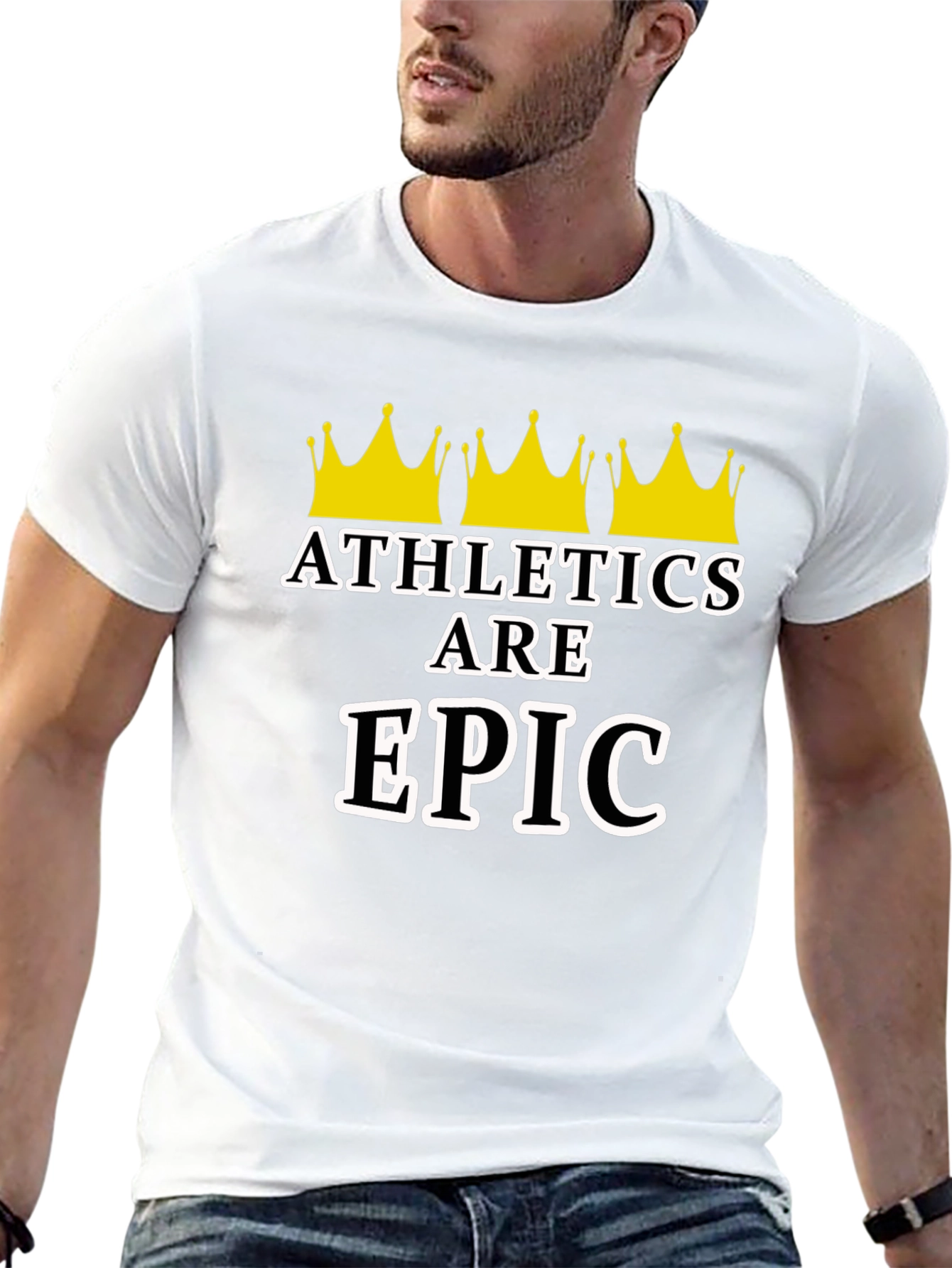 Athletes Are Epic T-Shirt with Crowns