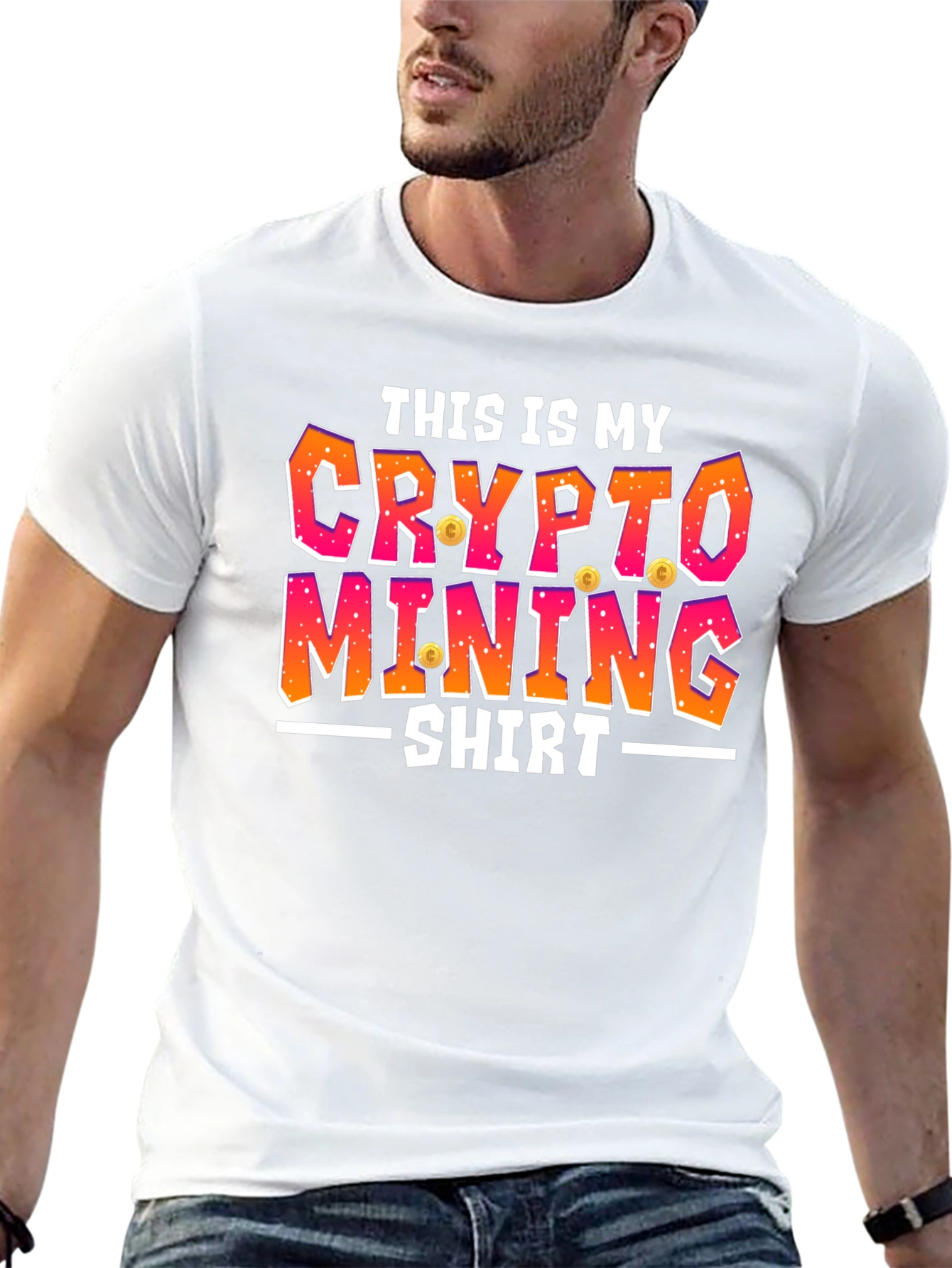 Crypto Mining Shirt - Funny Bitcoin T-Shirt