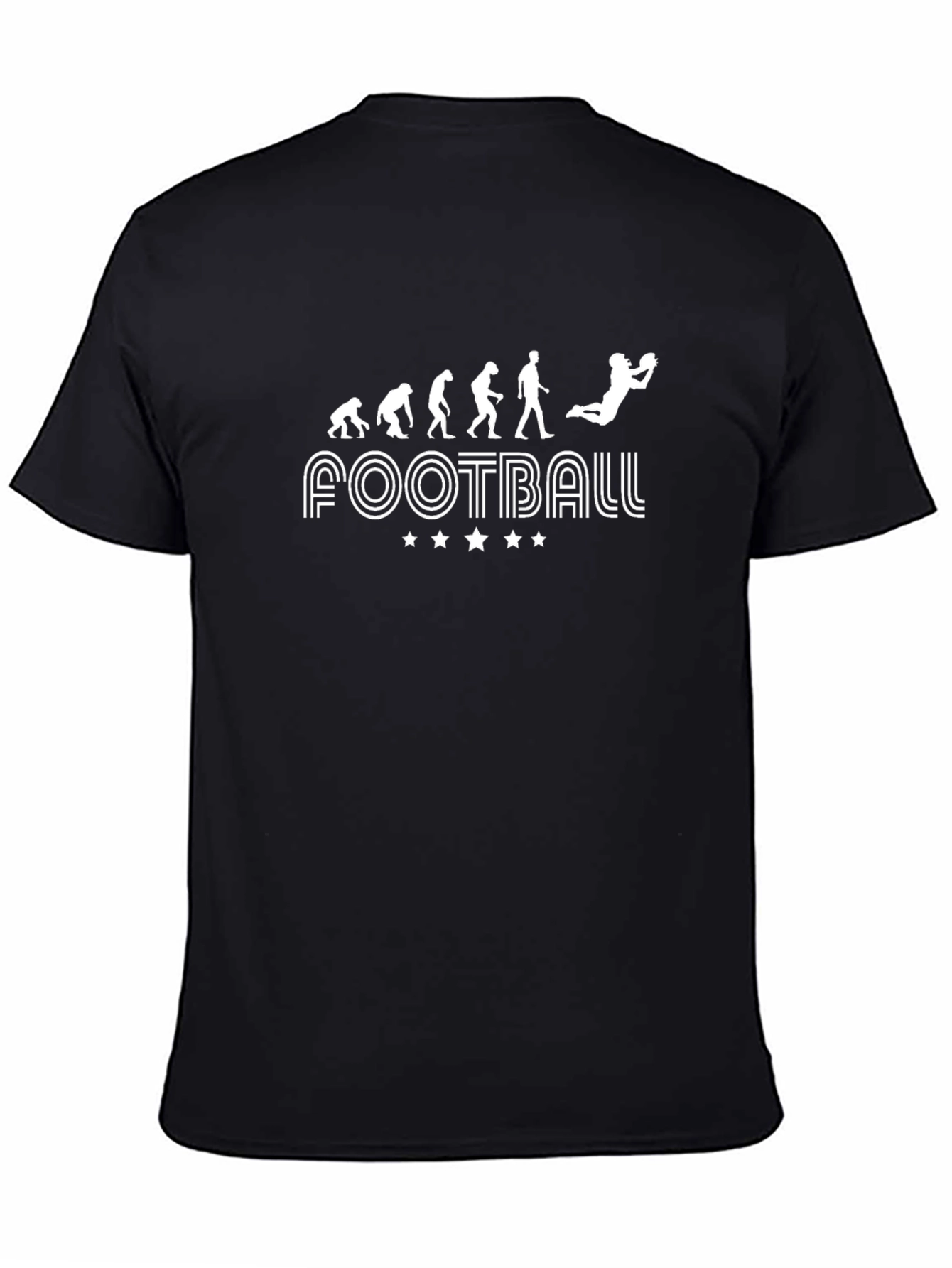 Football Evolution T-Shirt: Sporty & Stylish
