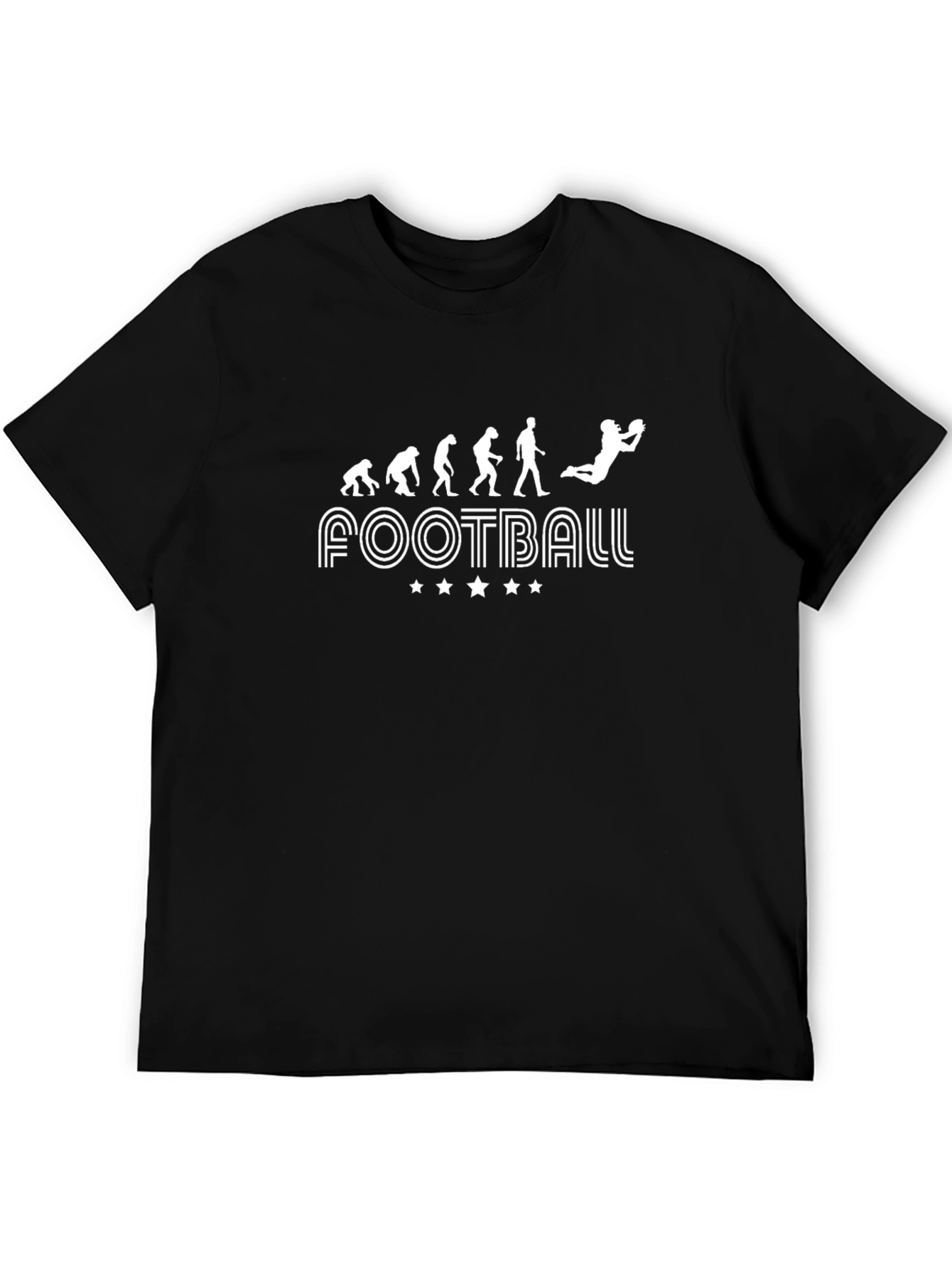 Football Evolution T-Shirt: Sporty & Stylish