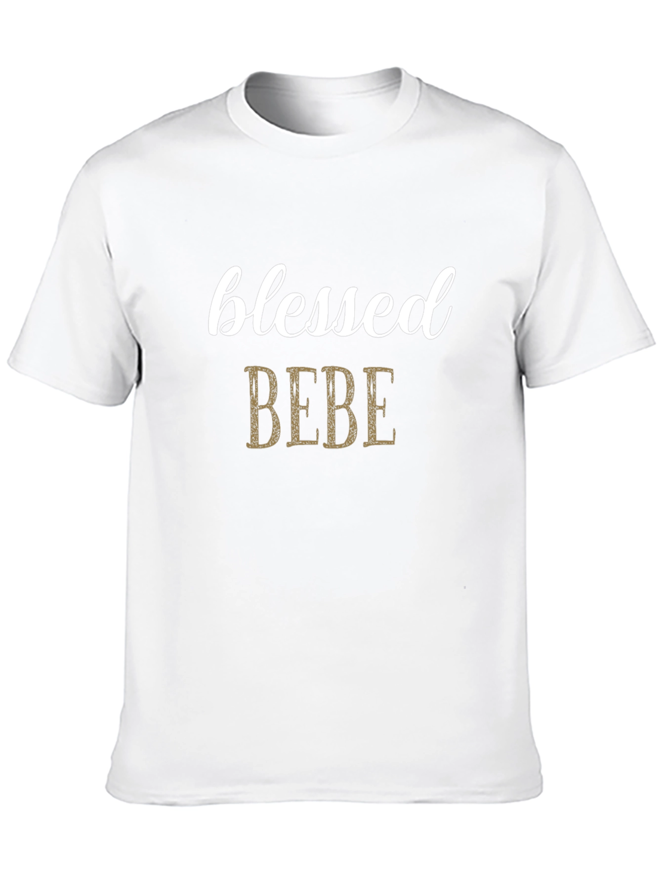 Blessed BEBE Black Graphic Tee