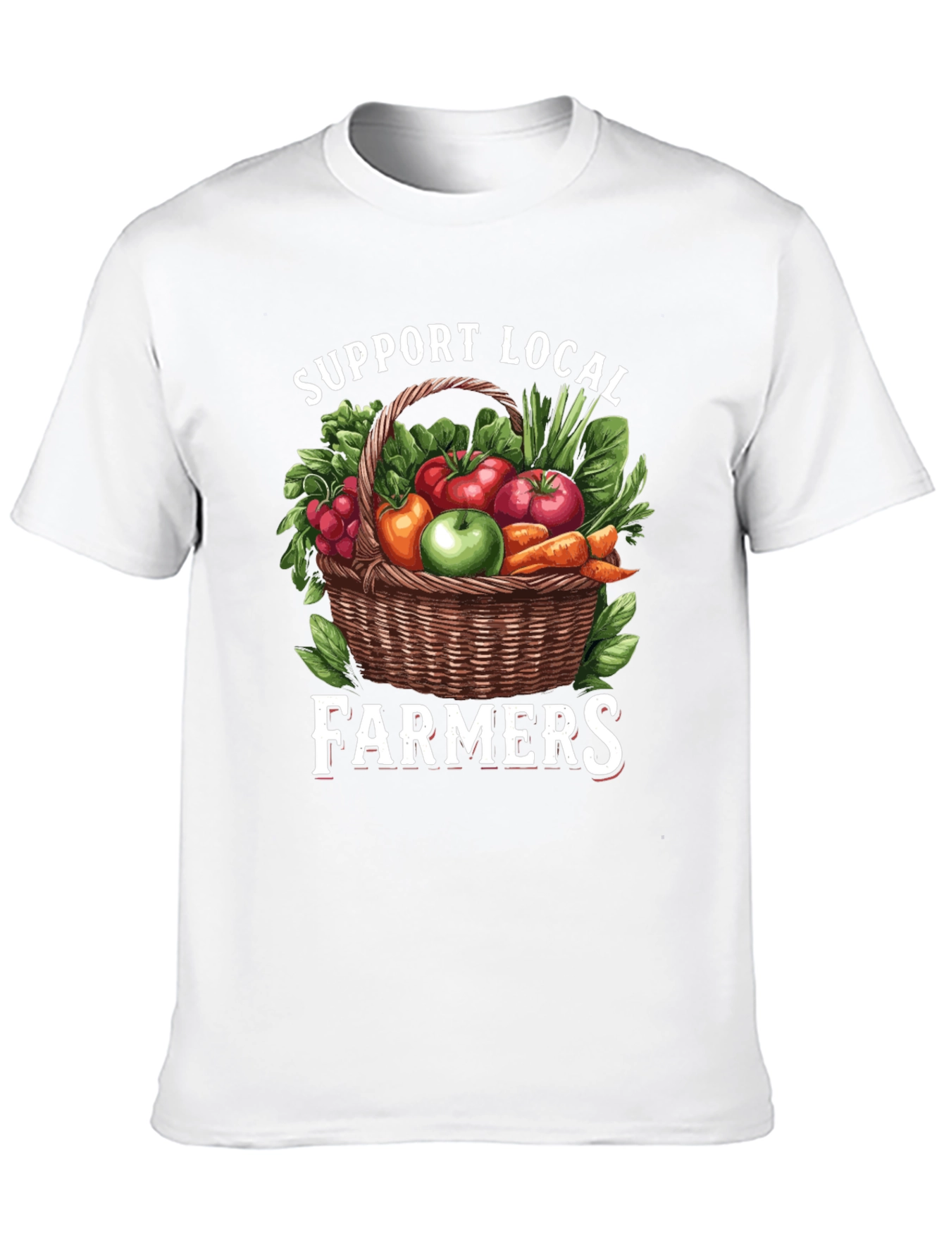 Support Local Farmers Graphic T-Shirt
