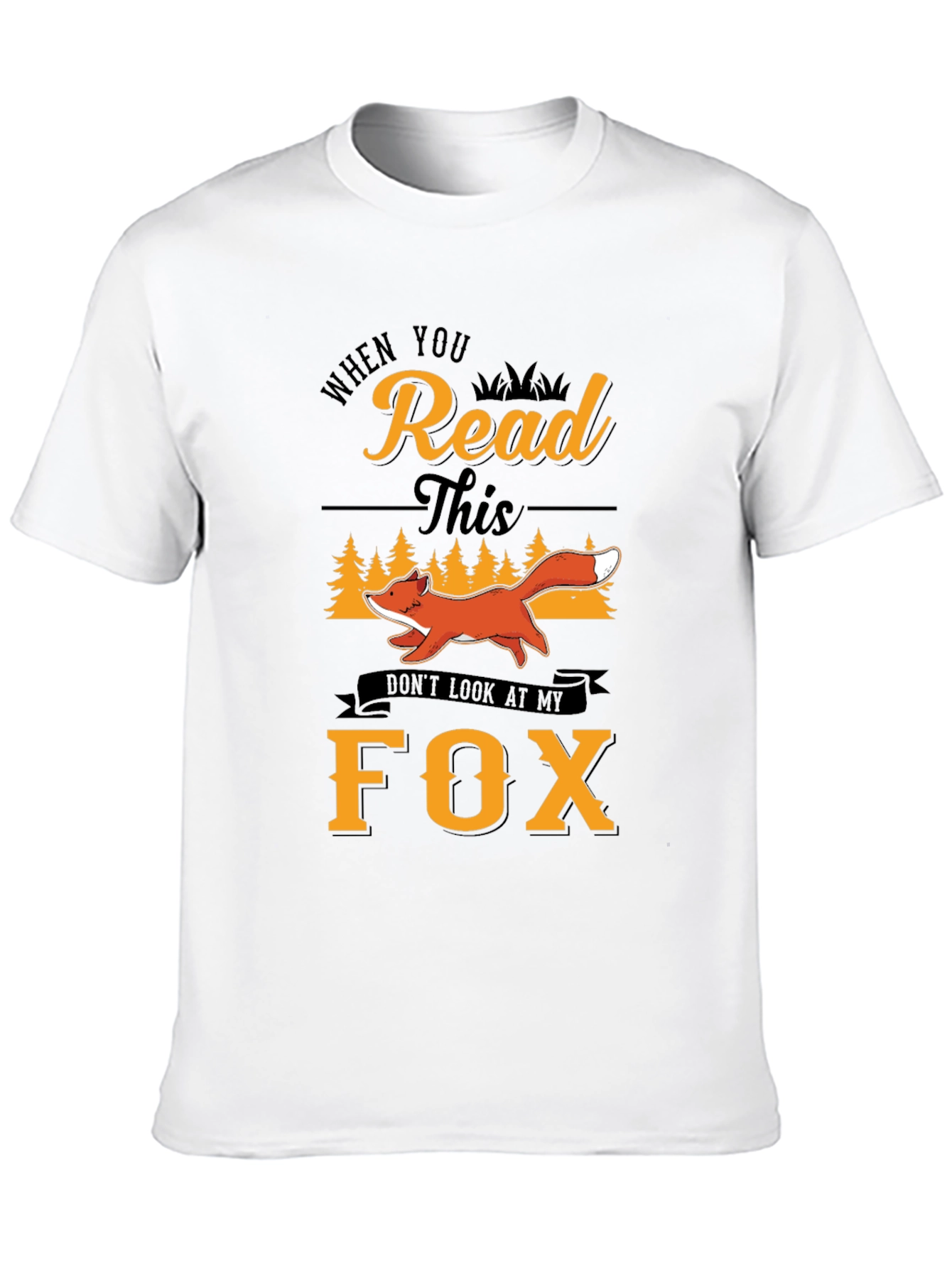 Funny Fox Graphic T-Shirt