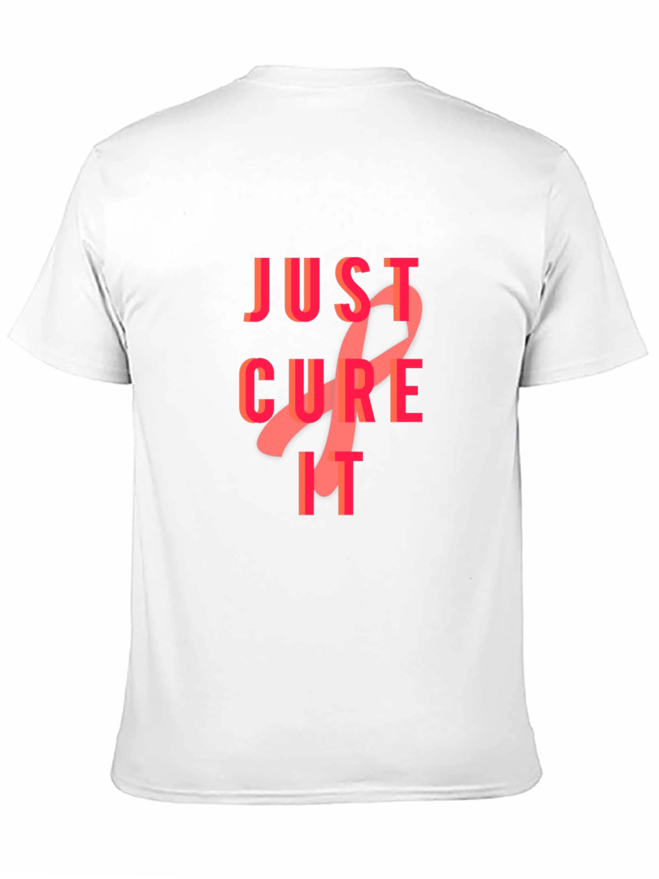 Just Cure It T-Shirt - Breast Cancer Awareness