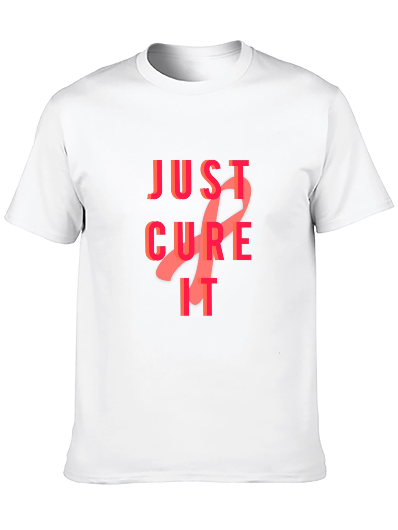 Just Cure It T-Shirt - Breast Cancer Awareness